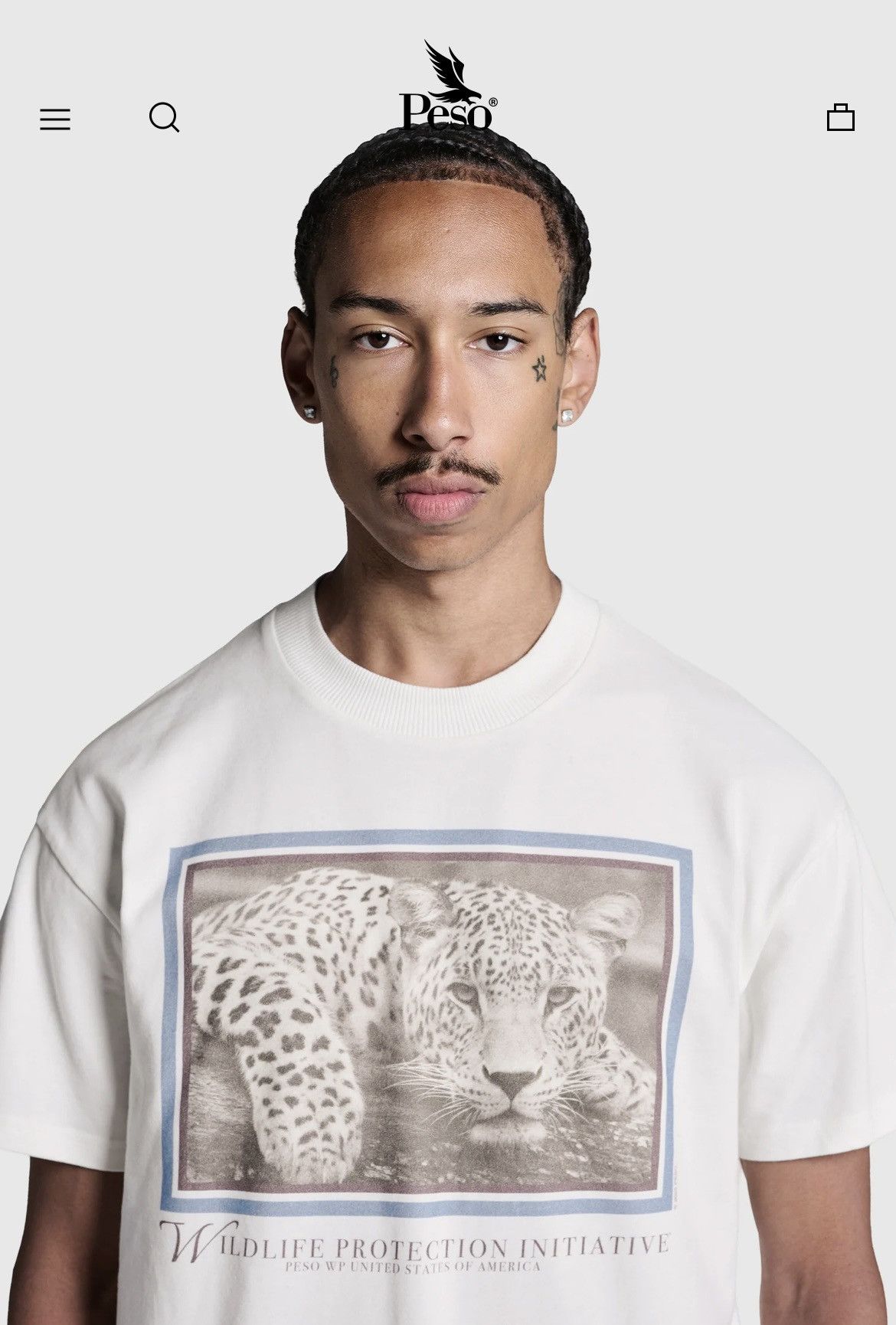 Peso Peso Wildlife Tee Size US M / EU 48-50 / 2 - 6 Thumbnail