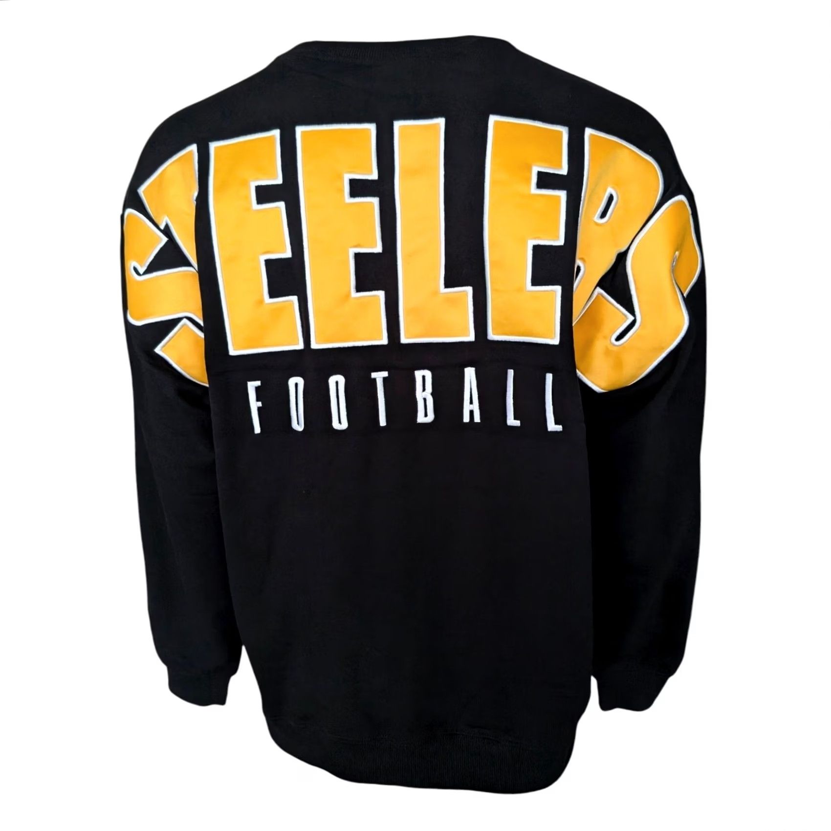 Mitchell & Ness Mitchell & Ness Throwback Crew – Pittsburgh Steelers XL Jumper Men Size US XL / EU 56 / 4 - 4 Thumbnail