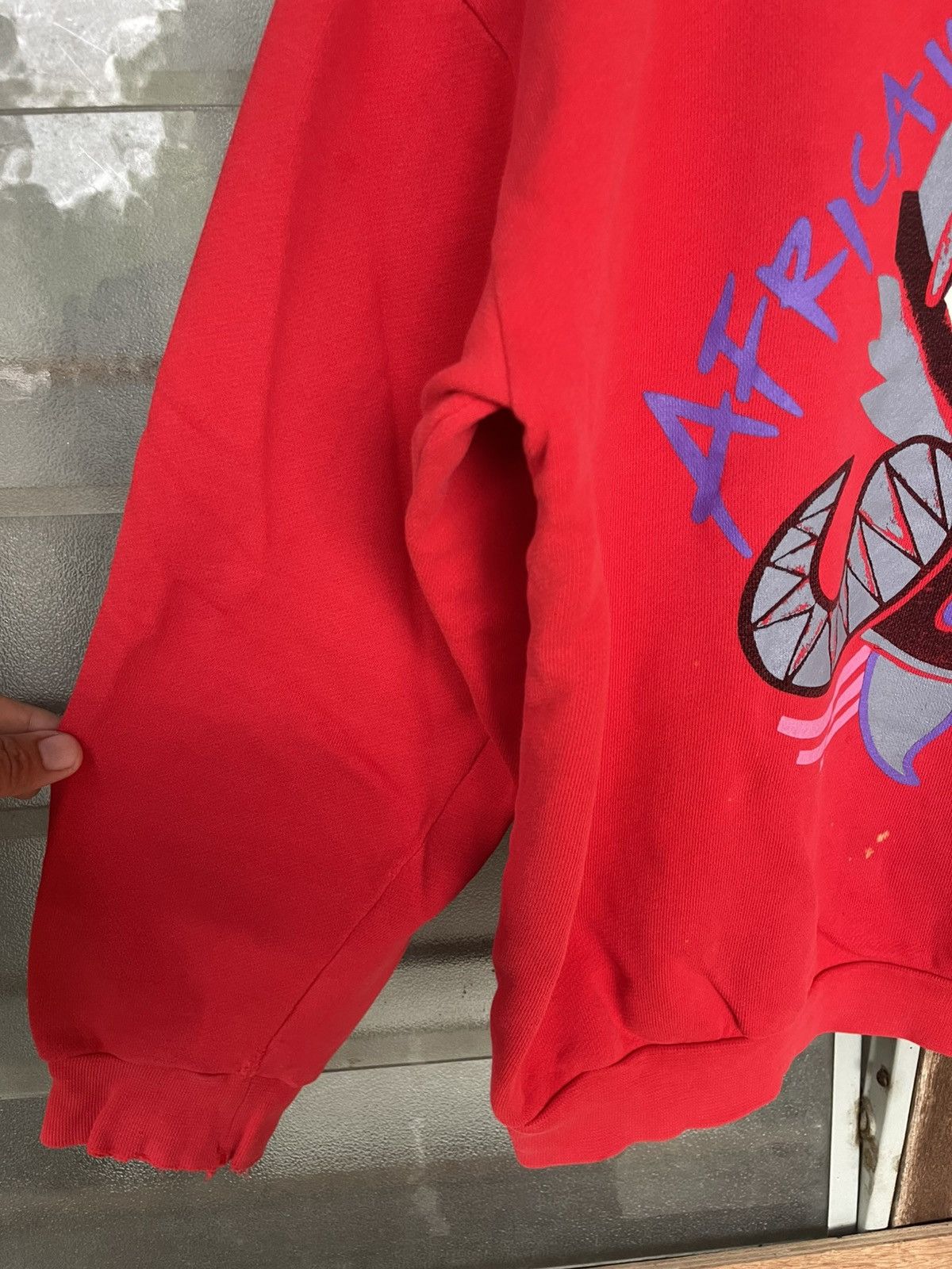 Kansai Yamamoto Vintage Kansai Yamamoto Africa Week Sweatshirt Size US M / EU 48-50 / 2 - 6 Thumbnail