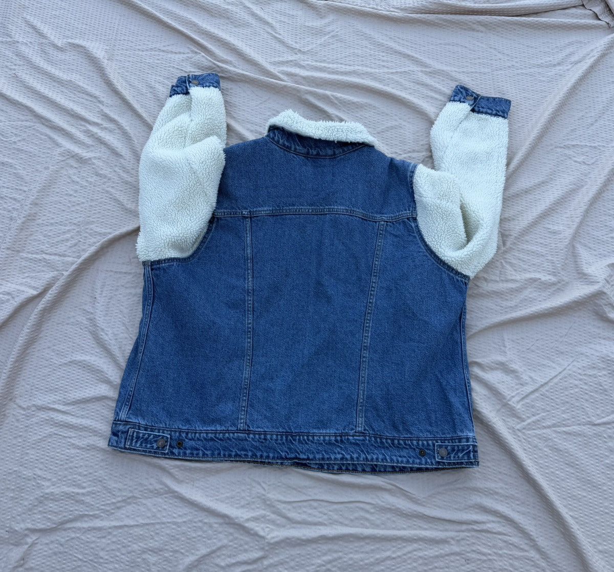 Levi's Levis original trucker jacket denim plus size 2X women New Size XXL / US 16-18 / IT 52-54 - 7 Thumbnail
