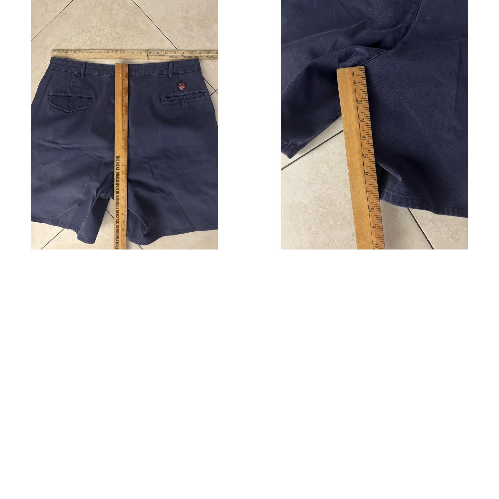 Polo Ralph Lauren VINTAGE Polo Ralph Lauren Shorts Mens 40 Blue Pleated Classic Fit Cotton Made USA Preppy Size US L / EU 52-54 / 3 - 8 Thumbnail