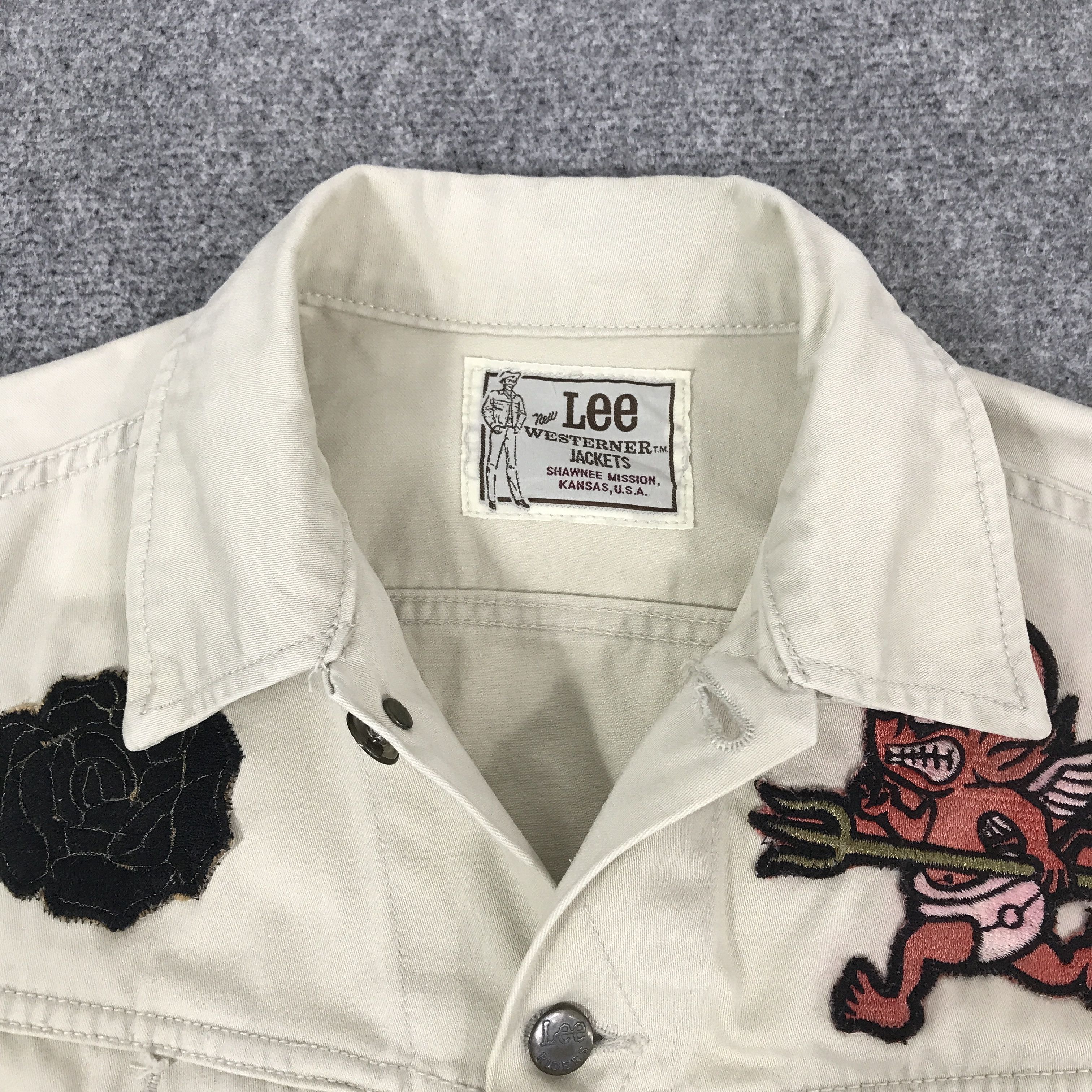 Lee Lee westerner short sleeve Vest jacket K71B25 Size US L / EU 52-54 / 3 - 5 Thumbnail