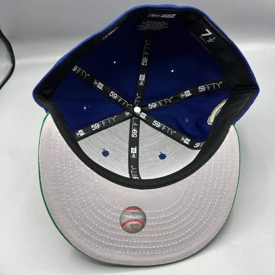 New Era Brooklyn Dodgers Hat Men 7 1/2 Jackie Robinson MLB Fitted Size ONE SIZE - 2 Thumbnail