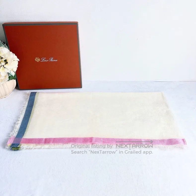 Loro Piana LORO PIANA size 120*120cm Silk scarf Xspa7347 Size ONE SIZE - 1 Thumbnail