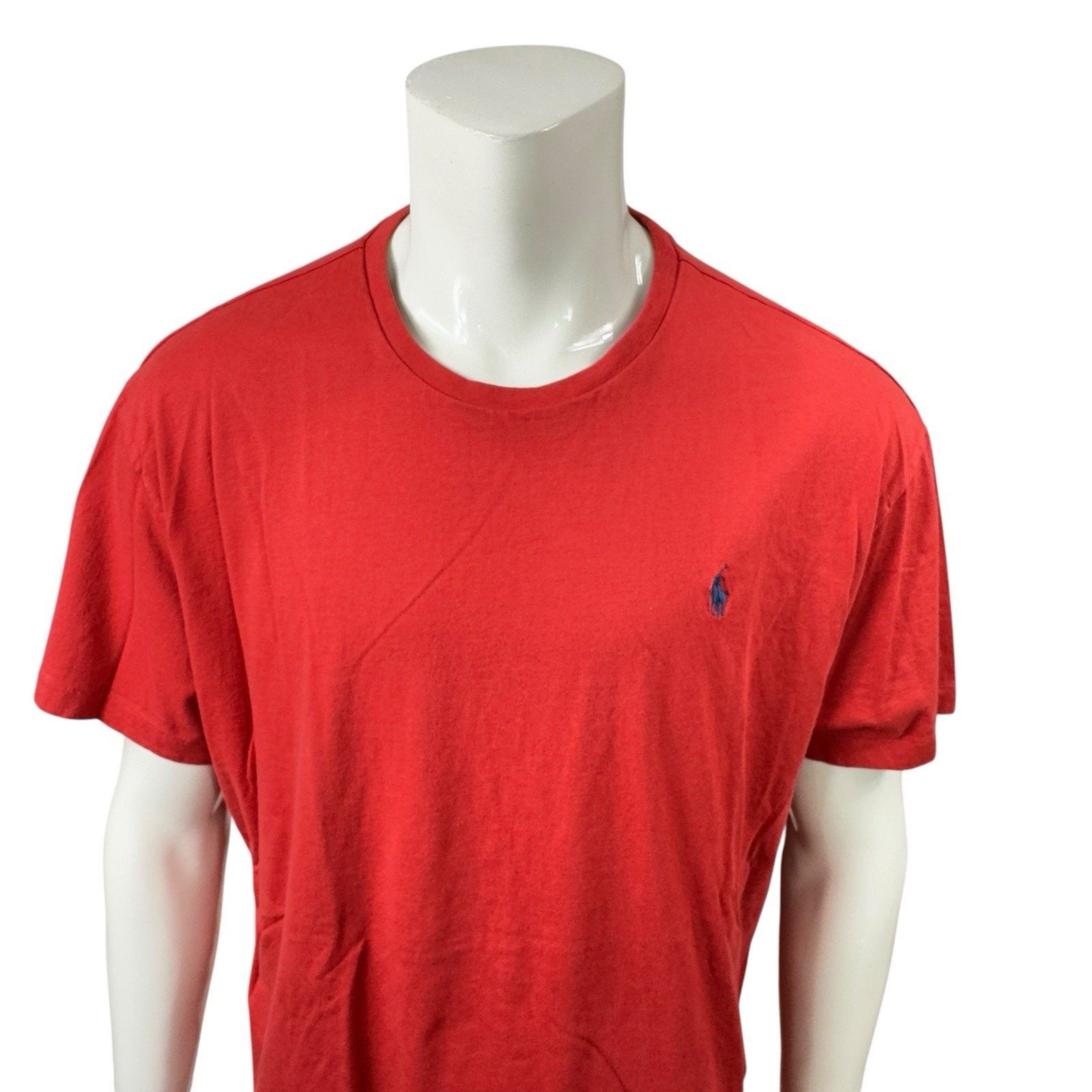 Polo Ralph Lauren Polo Ralph Lauren Classic Fit Men XXL Red Blue Pony Logo Tee Size US XXL / EU 58 / 5 - 5 Thumbnail