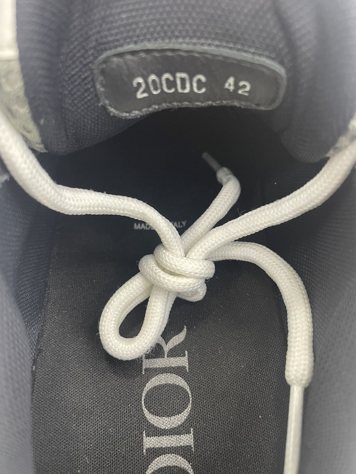 Dior Dior B22 white with orange bottom Size US 9 / EU 42 - 6 Thumbnail