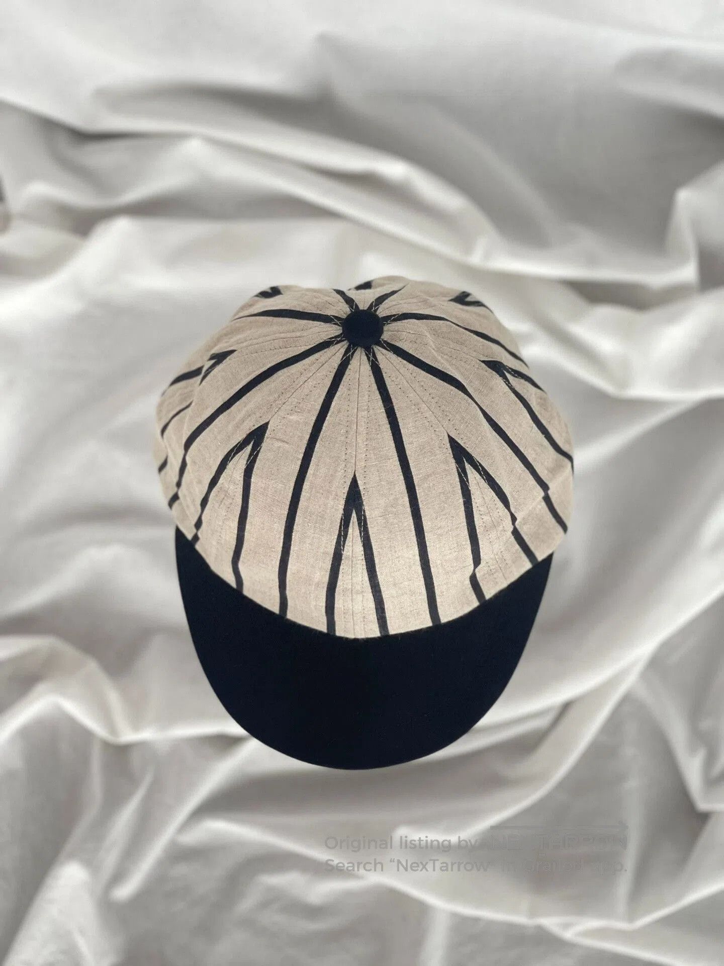 Yohji Yamamoto Yohji Yamamoto Striped Baseball Cap. Size ONE SIZE - 3 Thumbnail