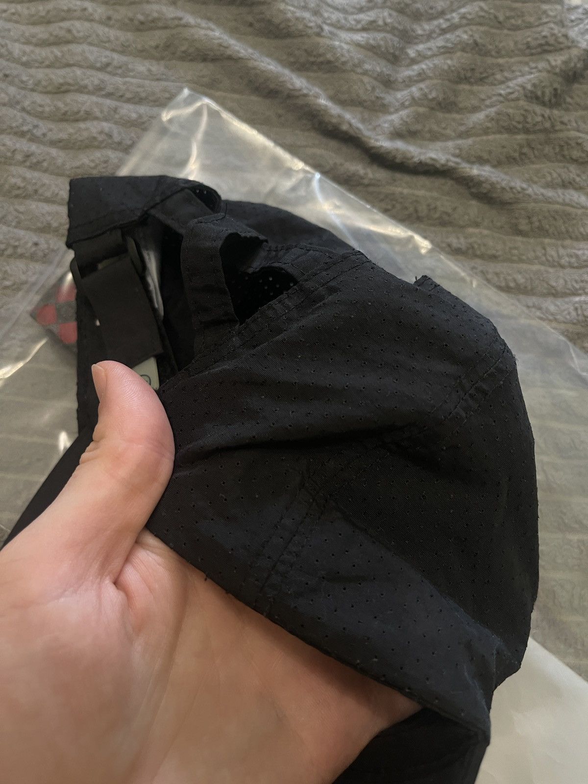 Moncler Moncler cap hat one size black rare logo Size ONE SIZE - 17 Thumbnail