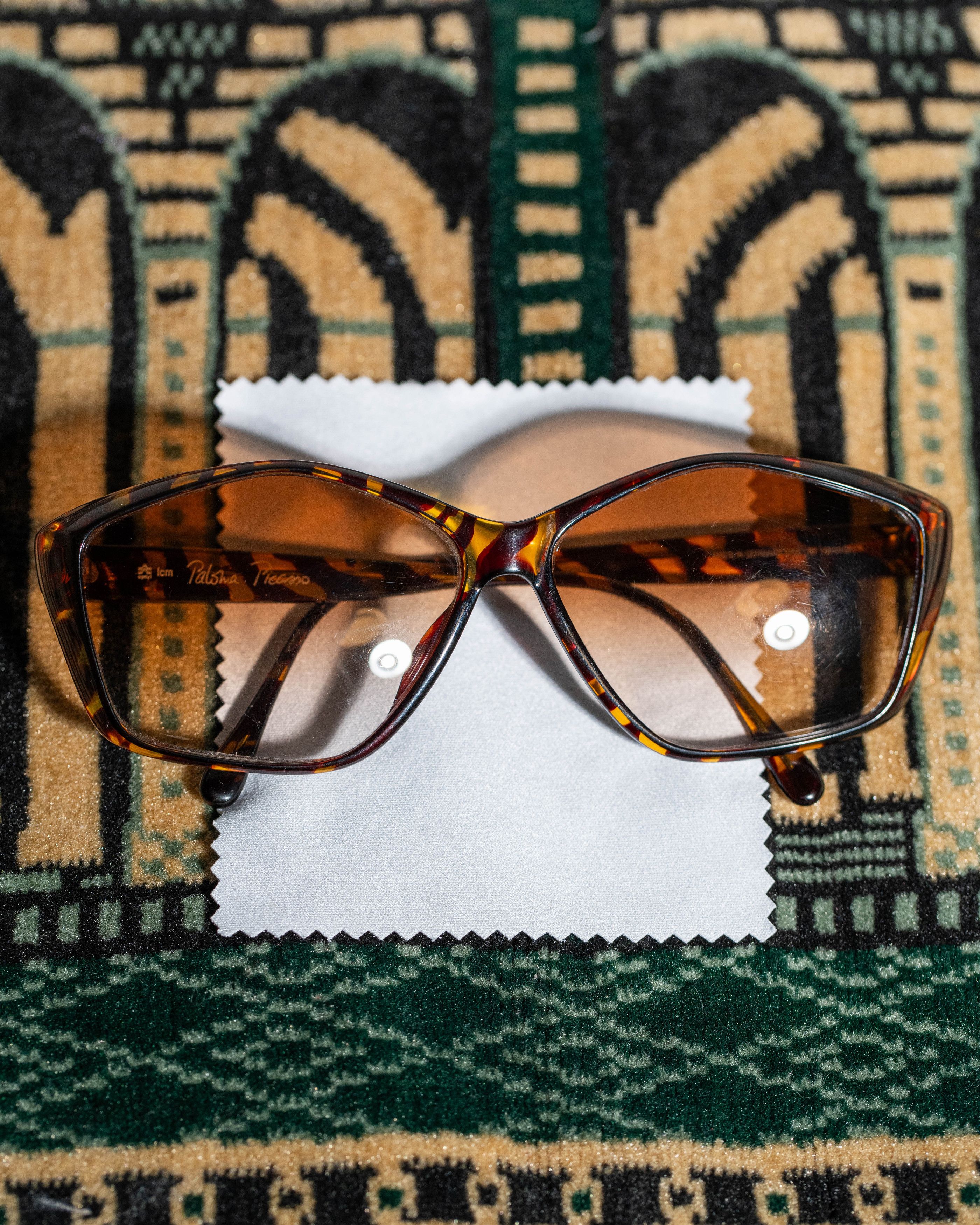 Paloma Picasso Vintage Paloma Picasso 3751 tortoise sunglasses Size ONE SIZE - 1 Thumbnail