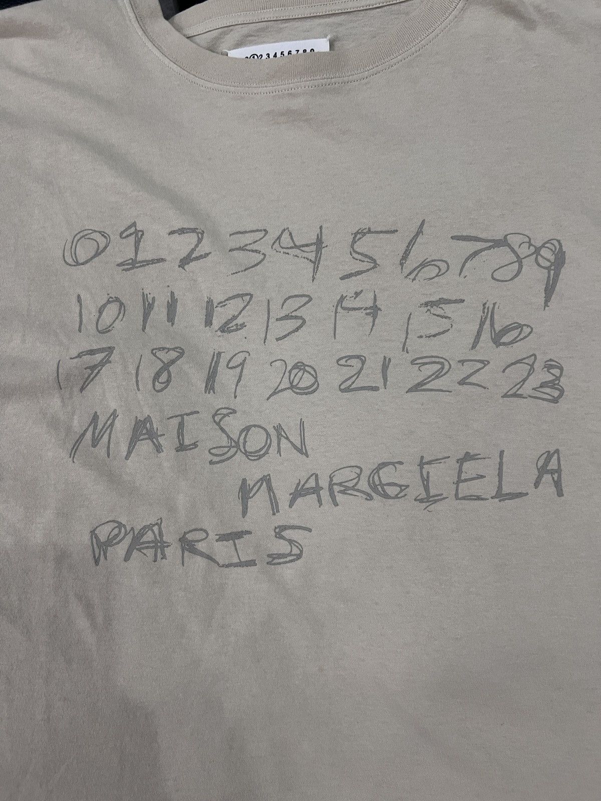Maison Margiela Maison Margiela SS26 Graffiti Logo T-Shirt Size US XL / EU 56 / 4 - 3 Thumbnail