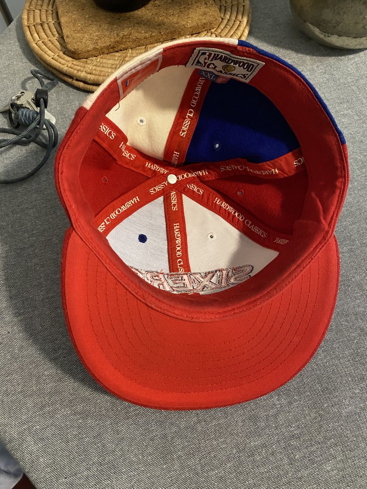 Twins Enterprise Inc. × Vintage VINTAGE 90’s PHILADELPHIA 76rs FITTED CAP Size ONE SIZE - 5 Thumbnail