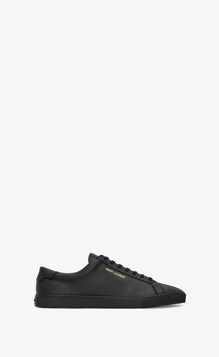 o1bcso1str0126 Andy Sneakers In Leather in Black