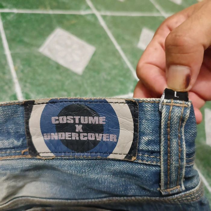 Undercover Distressed Costume x Undercover Jun Takahashi Jeans Pants ...