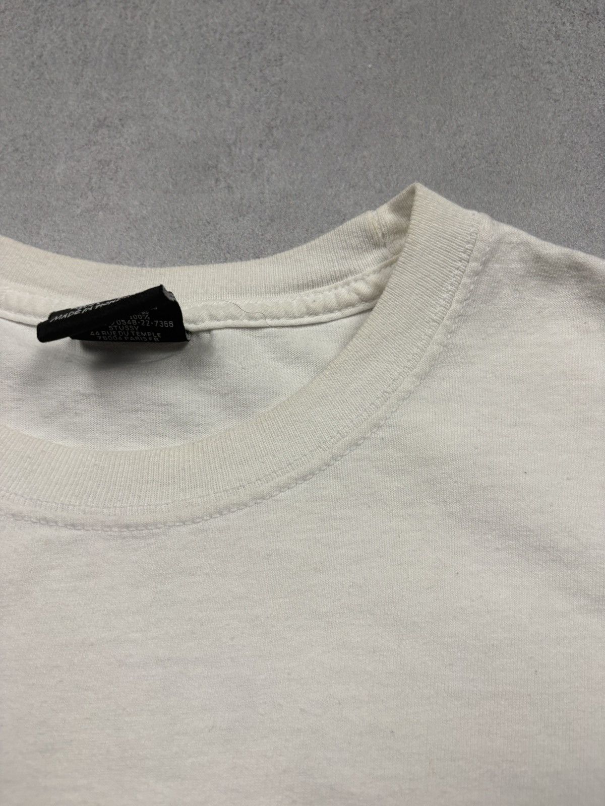 Stussy Stussy X Deviations Anniversary White Tee Minimal Streetwear Size US S / EU 44-46 / 1 - 16 Thumbnail