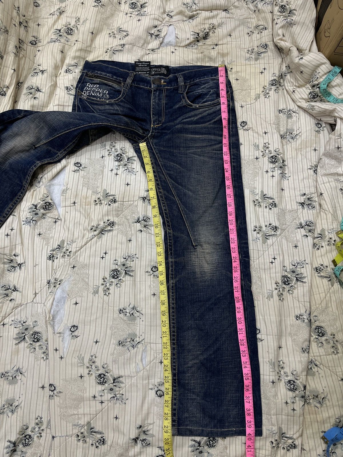 Japanese Brand 🔥🔥🔥ARCHIVE RED PEPPER GOLD LABEL DENIM Size 34" / US 12 / IT 48 - 17 Thumbnail
