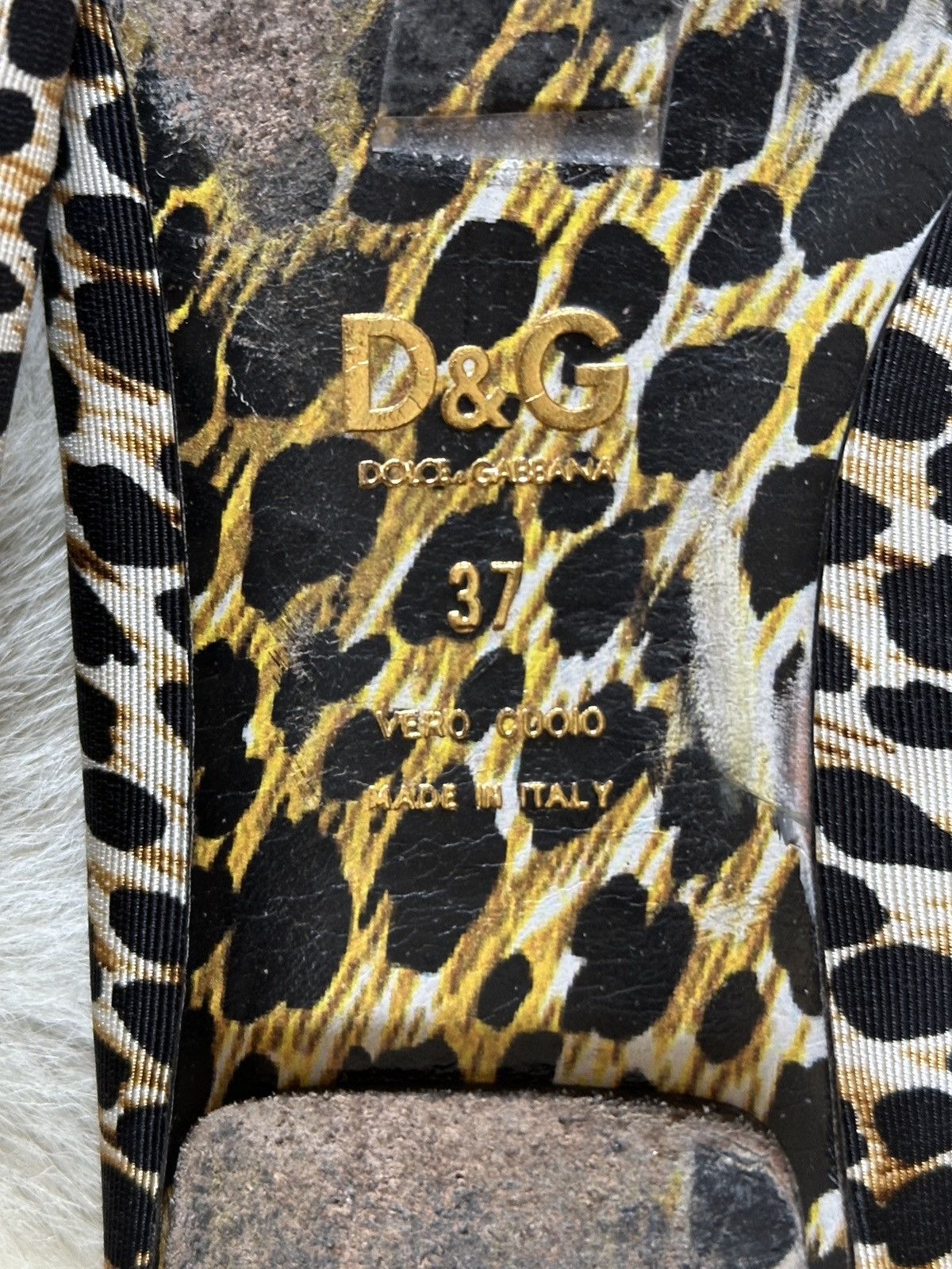 Dolce & Gabbana Vintage Dolce&Gabbana leopard ballet flats Size US 6 / IT 36 - 7 Thumbnail
