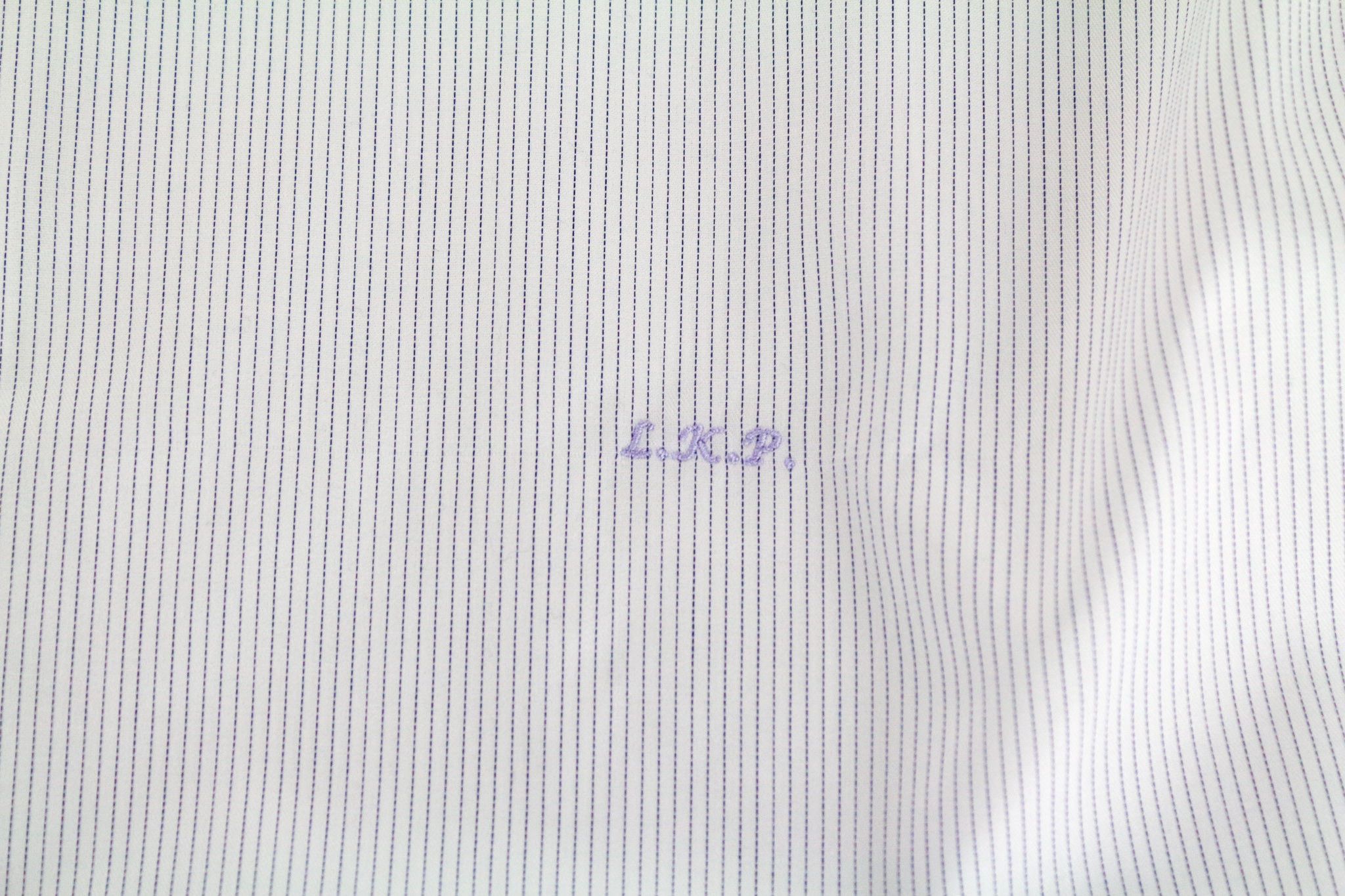Suitsupply TRAVELLER 39 Extra Slim White Cotton Striped Shirt 73157 Size US M / EU 48-50 / 2 - 8 Thumbnail