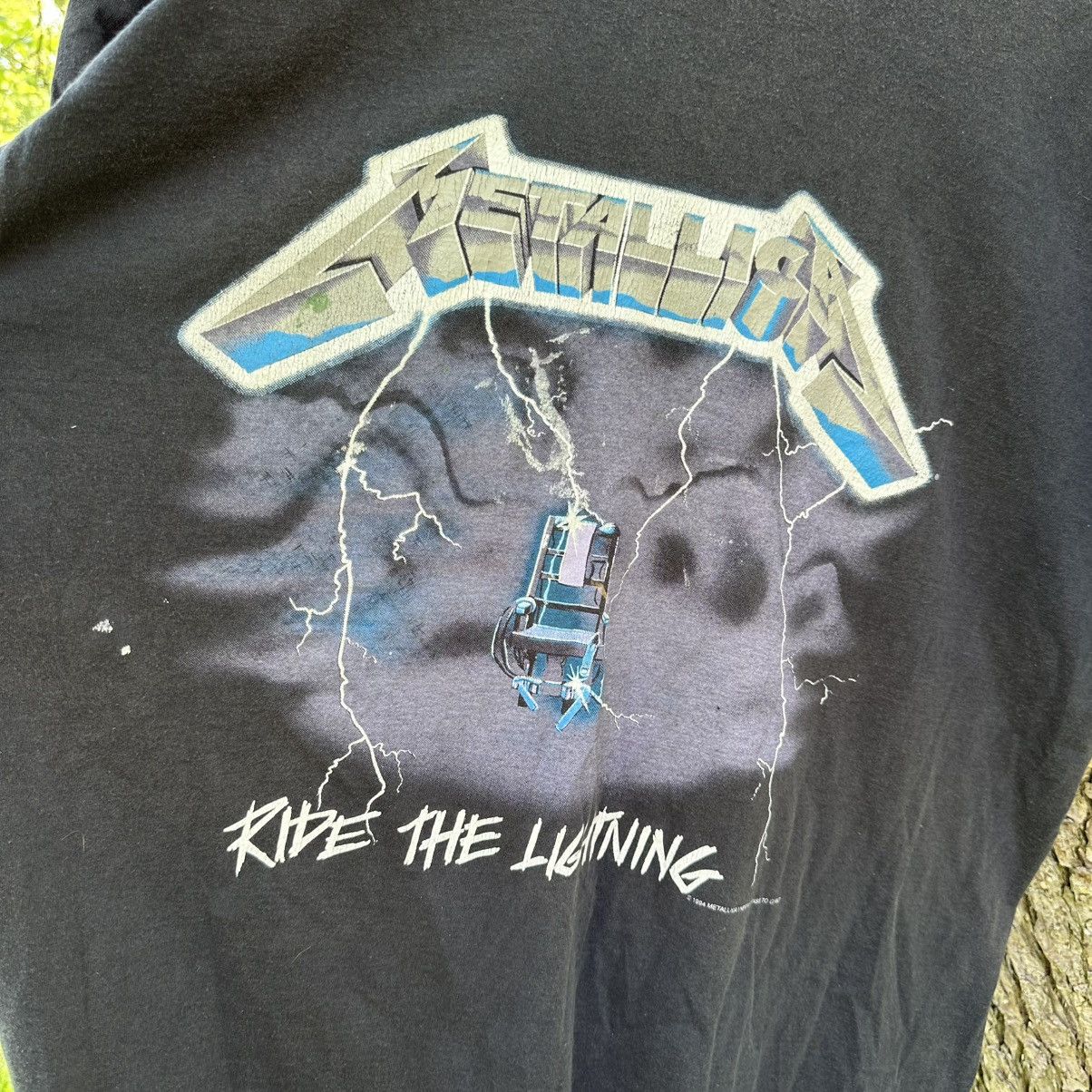 Rare Vintage Metallica Ride The Lighting 1994
