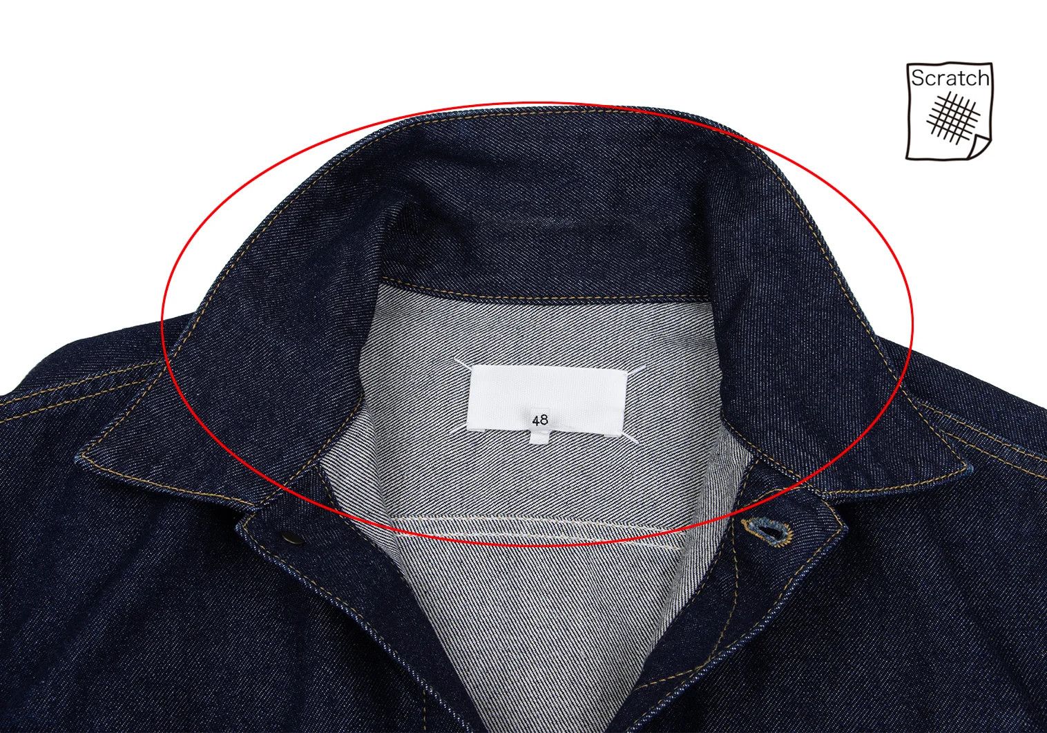 Maison Margiela Denim Trucker Jacket in Indigo, Size 48 Size US M / EU 48-50 / 2 - 4 Thumbnail
