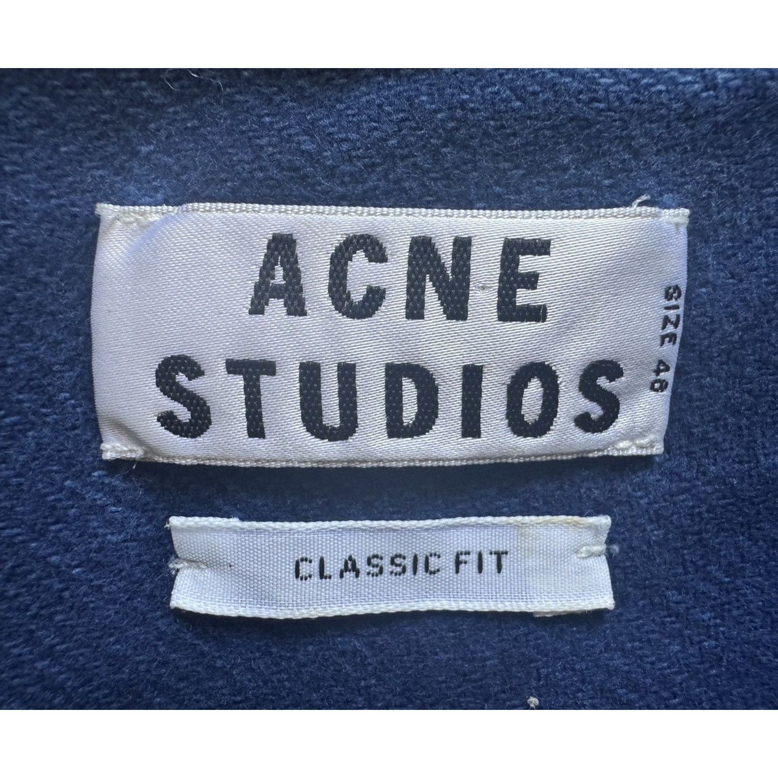 Acne Studios Acne Studios Isherwooddenfla AW13 Shirt Size US M / EU 48-50 / 2 - 2 Thumbnail