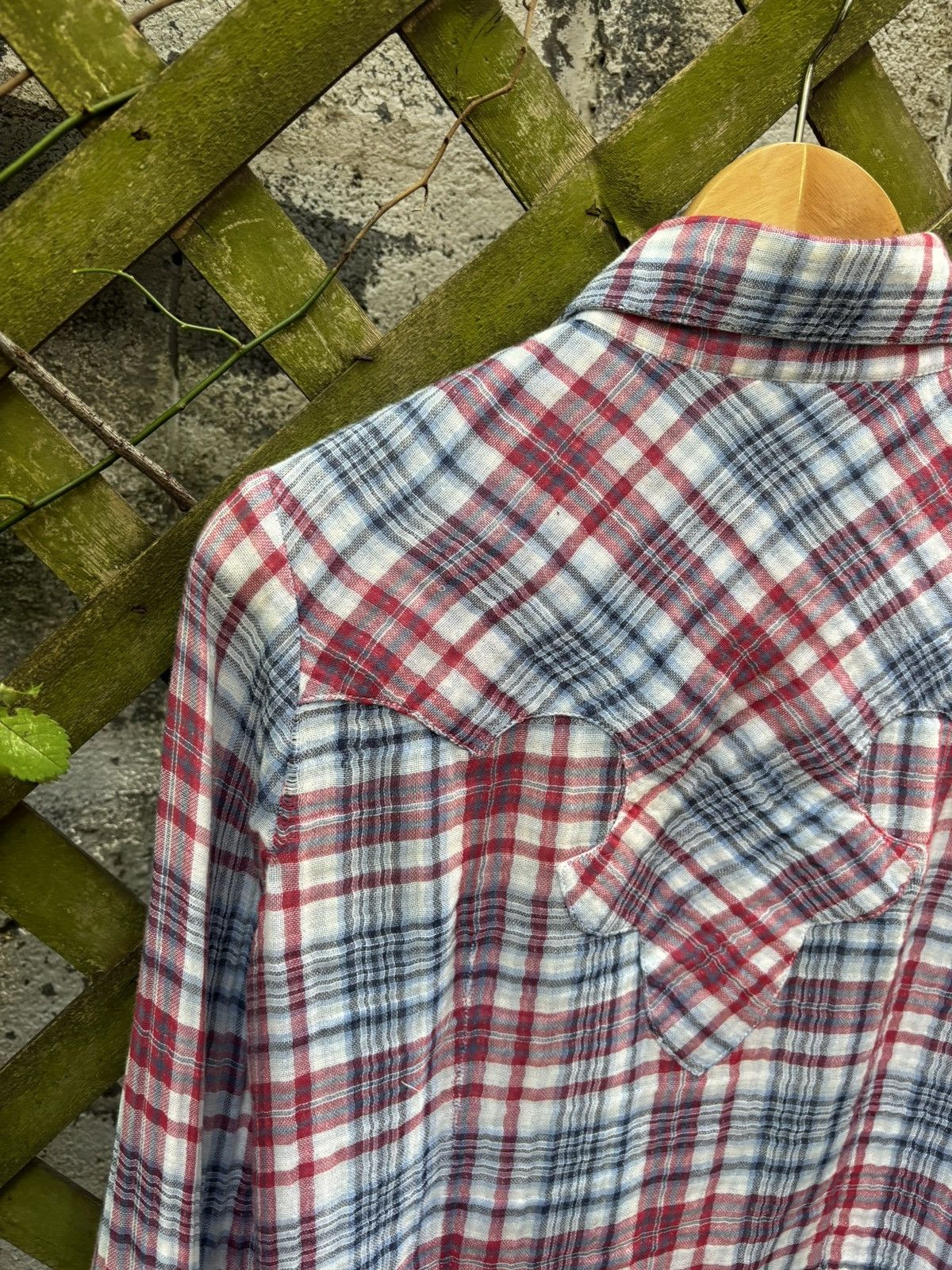 Chrome Hearts Chrome Hearts Star Button Red/Whte/Blu Flannel Shirt Size US S / EU 44-46 / 1 - 11 Thumbnail