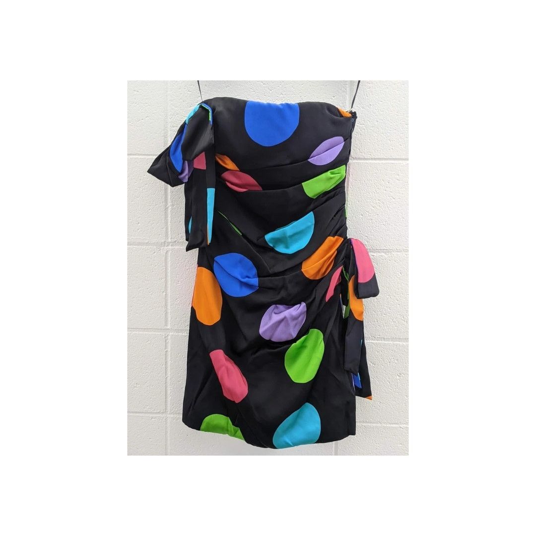 Moschino SS15 Moschino Couture Jeremy Scott Cocktail Dress Neon Size S / US 4 / IT 40 - 7 Thumbnail