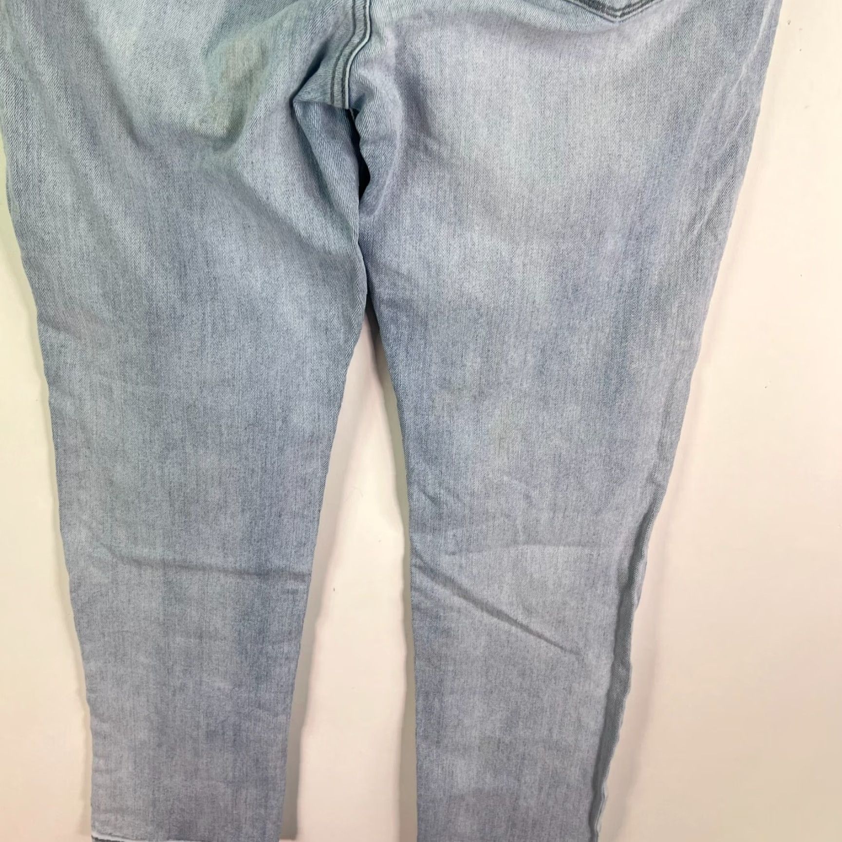 Vintage VINTAGE KUT from the Kloth Straight Leg Jeans Womens Size 12 31W 34L Blue Denim Mid Rise 5-Pocket Size 34" / US 12 / IT 48 - 6 Thumbnail