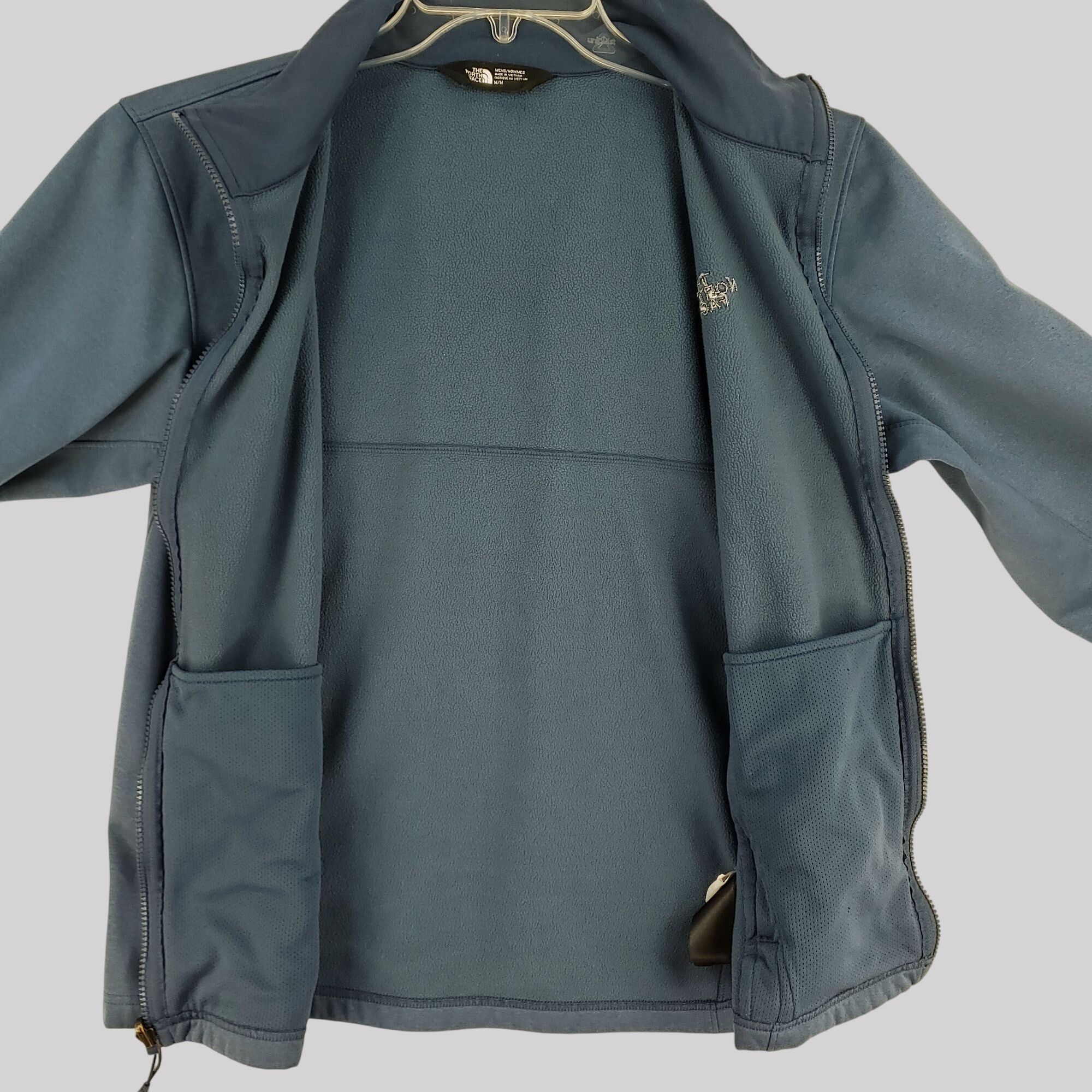 The North Face The North Face Full-Zip Blue Jacket Lightweight Fleece-Lined Size US M / EU 48-50 / 2 - 3 Thumbnail