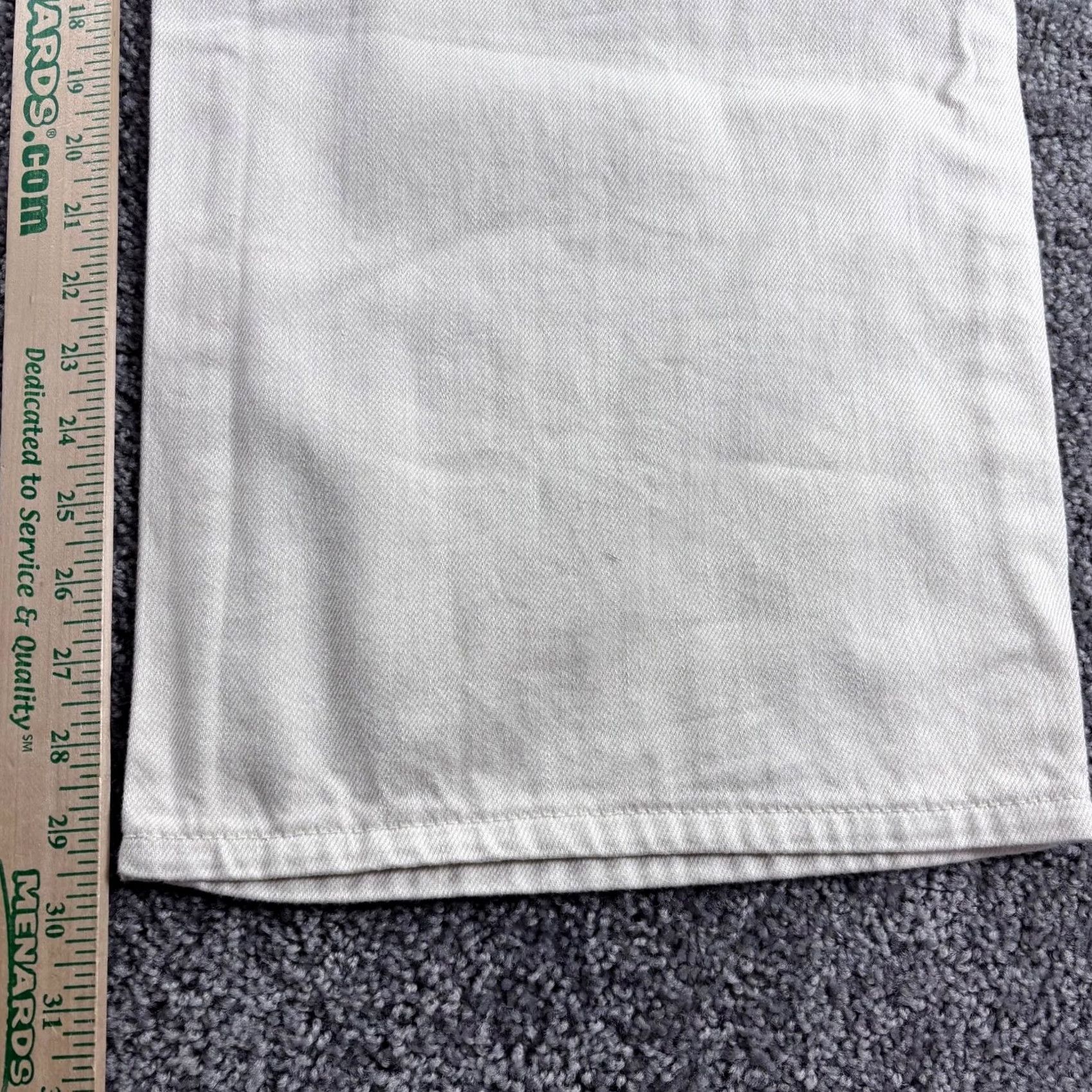 Vintage Universal Thread Jeans Womens 18 (38x30) Relaxed Wide-Leg Beige Cotton Denim City 30 Inseam Womens Size 40" / US 18 - 6 Thumbnail
