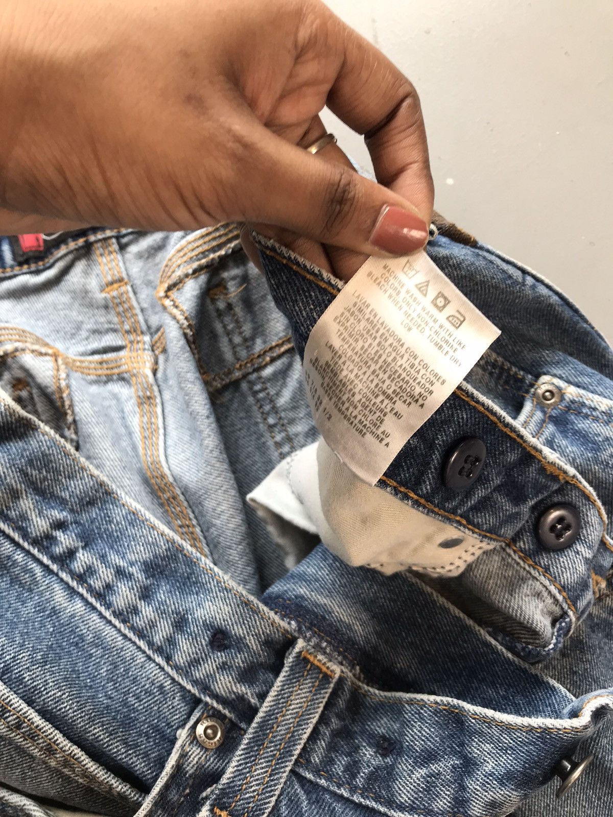 JNCO × Southpole × Vintage Vintage wrangler wrigs denim double knee denim Size US 40 / EU 56 - 10 Thumbnail