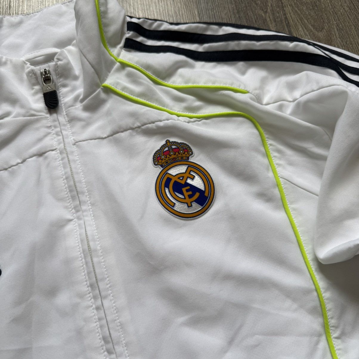 Adidas Vintage Adidas Real Madrid Jacket Size US S / EU 44-46 / 1 - 5 Thumbnail