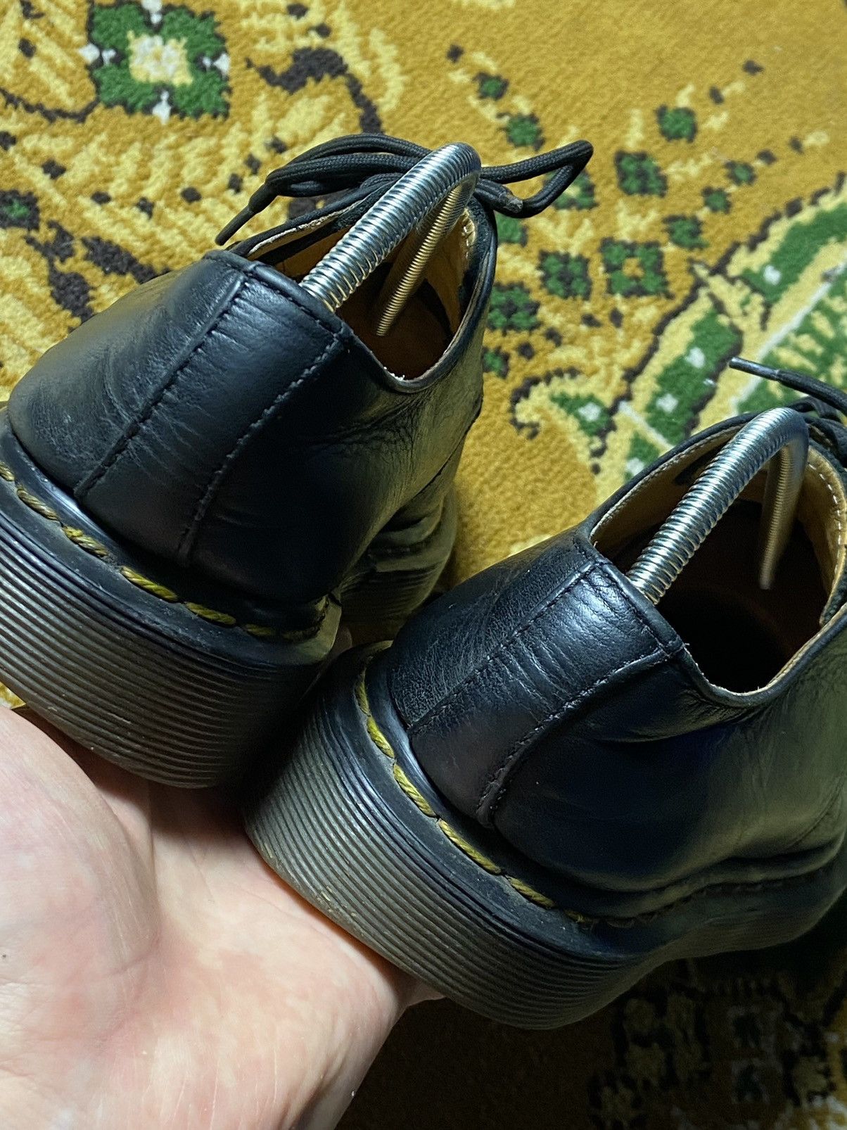 Dr. Martens Vintage Dr Martens Black Leather Oxford Shoes Size US 6 / IT 36 - 5 Thumbnail