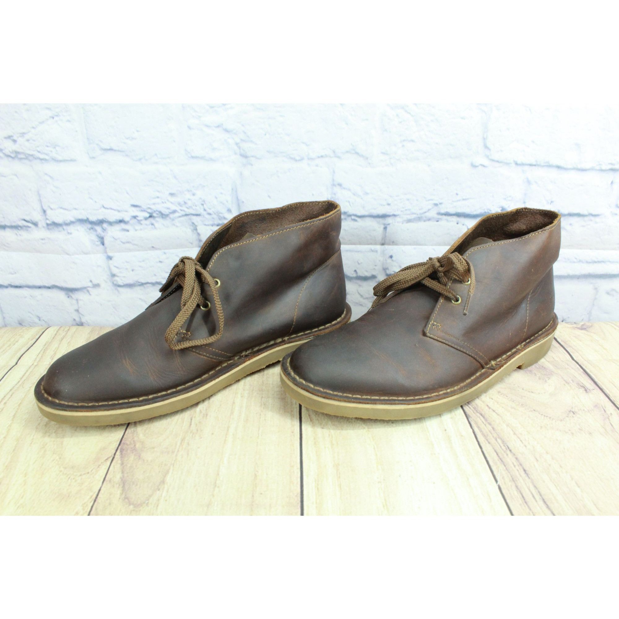 Clarks Clarks Originals Men's Leather Beeswax Desert Chukka Boots Size US 8.5 / EU 41-42 - 2 Thumbnail