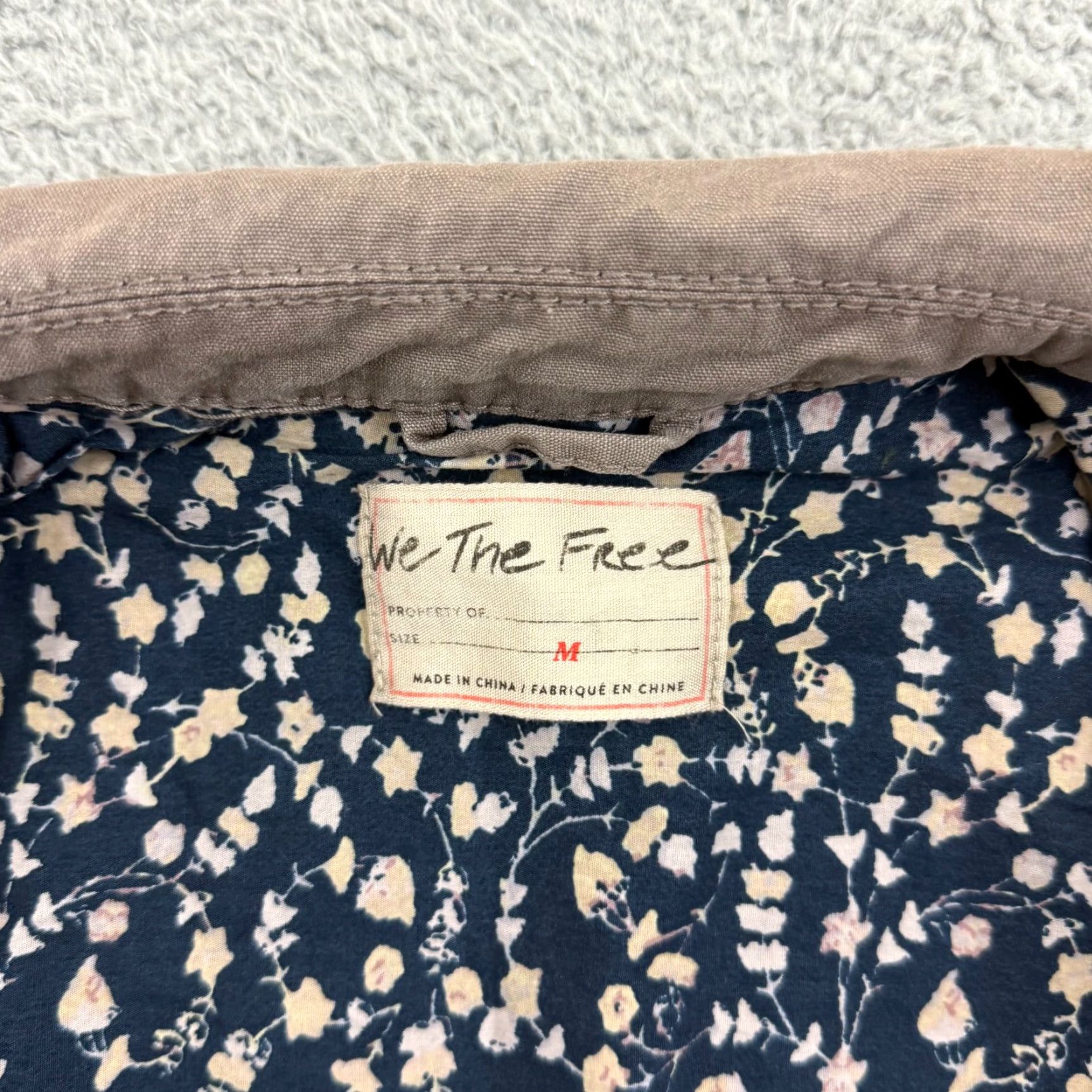 Free People VINTAGE-free People Apollo Cargo Jacket Womens Medium Oversized Button Utility Outdoor Size M / US 6-8 / IT 42-44 - 7 Thumbnail