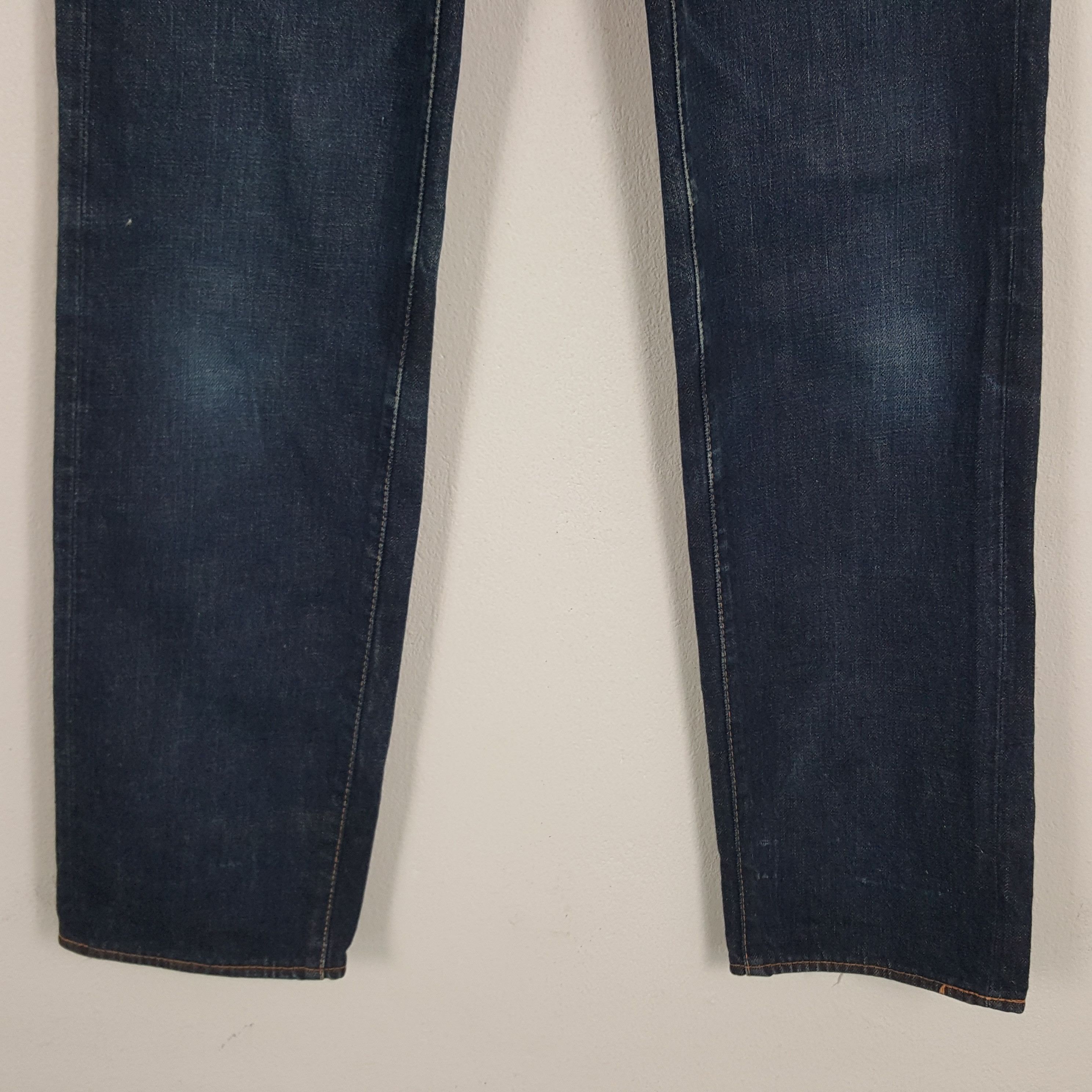 Evisu × Vintage Vintage Evisu Selvedge Japanese Daicock Custom Denim Jeans Size 24" / US 00 / IT 34 - 6 Thumbnail