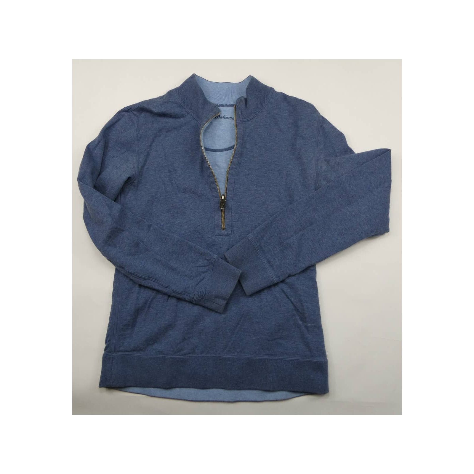 Tommy Bahama Tommy Bahama 1/2 reversible zip sweatshirt, small, blue Size US S / EU 44-46 / 1 - 1 Thumbnail