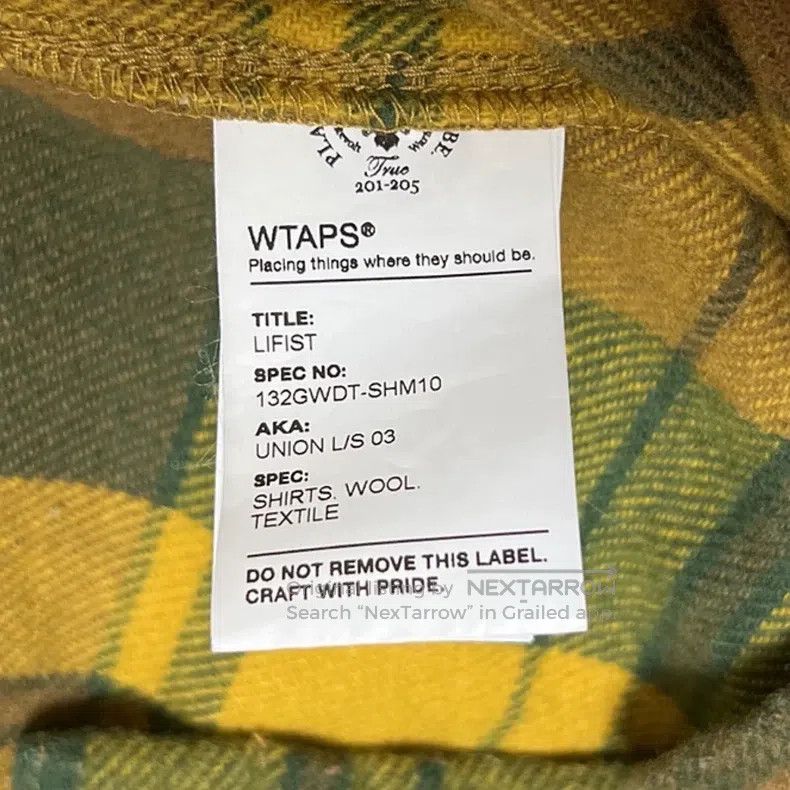 Other Wtaps Grain crepe wool long sleeve shirt Size US S / EU 44-46 / 1 - 6 Thumbnail