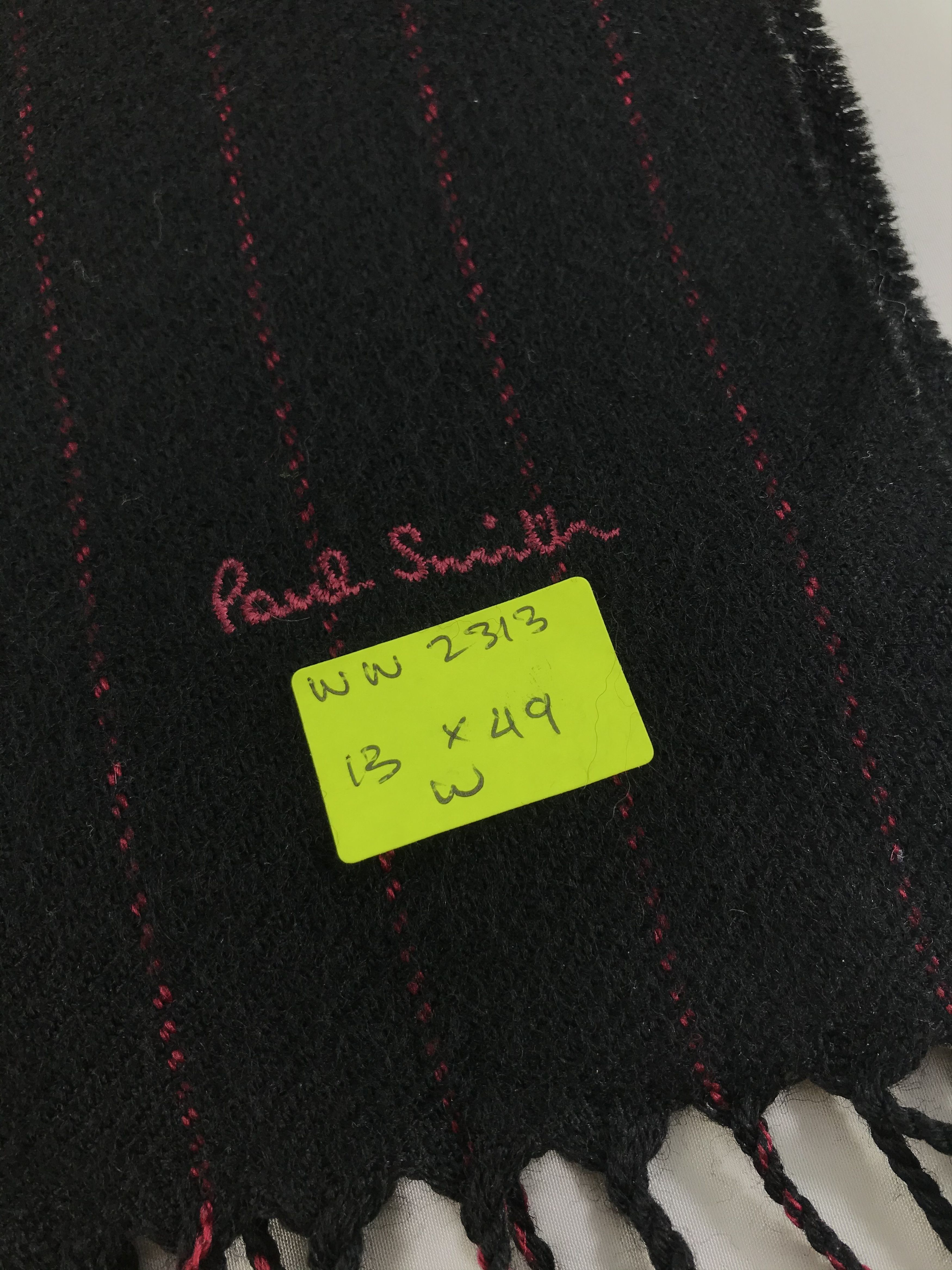 Paul Smith × Vintage Paul Smith Scarf / Muffler / Neckwear - WW2313 Size ONE SIZE - 4 Thumbnail