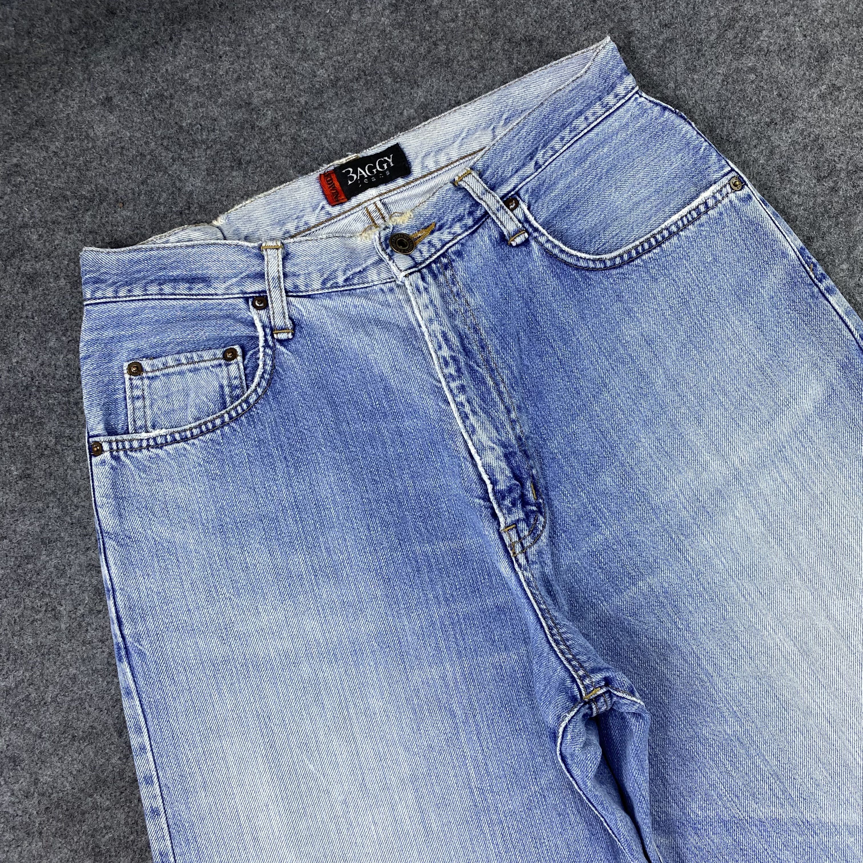Edwin × Japanese Brand × Jean EDWIN baggy Blue Wash jeans-J1182 Size US 30 / EU 46 - 5 Thumbnail