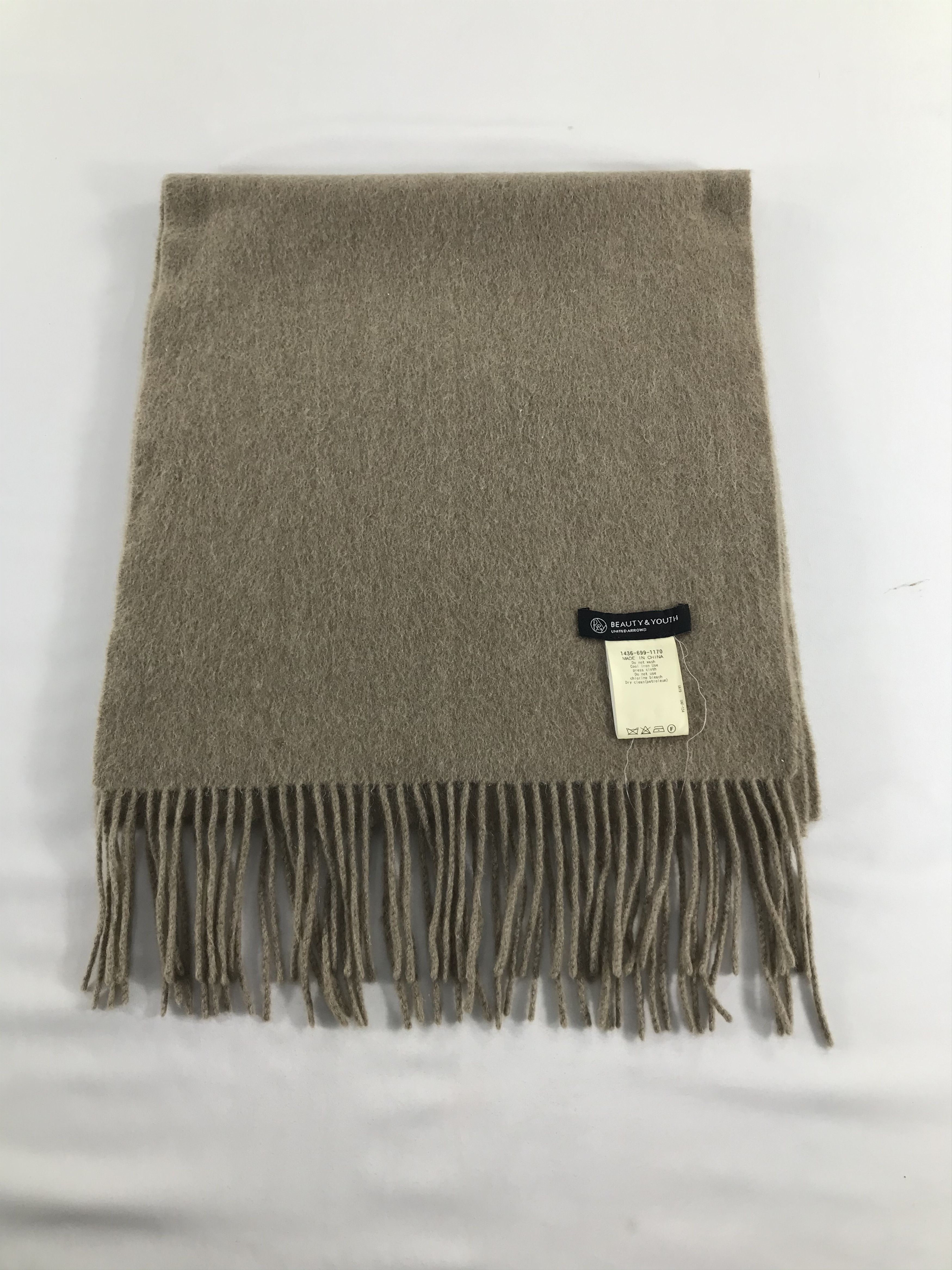 BEAUTY&YOUTH United Arrows Cashmere Scarf Muffler Neck Warmer V216 Size ONE SIZE - 2 Thumbnail
