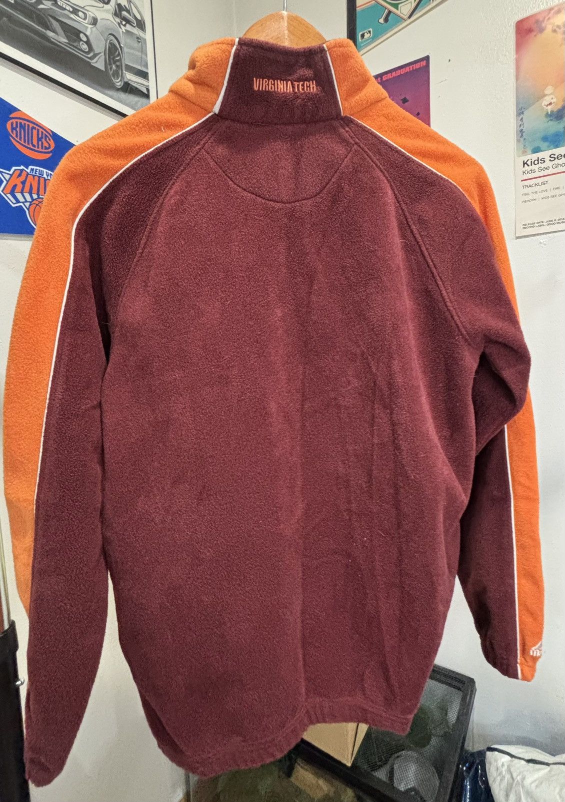 Majestic Vintage Virginia Tech Fleece Quarter Zip Size US M / EU 48-50 / 2 - 4 Thumbnail