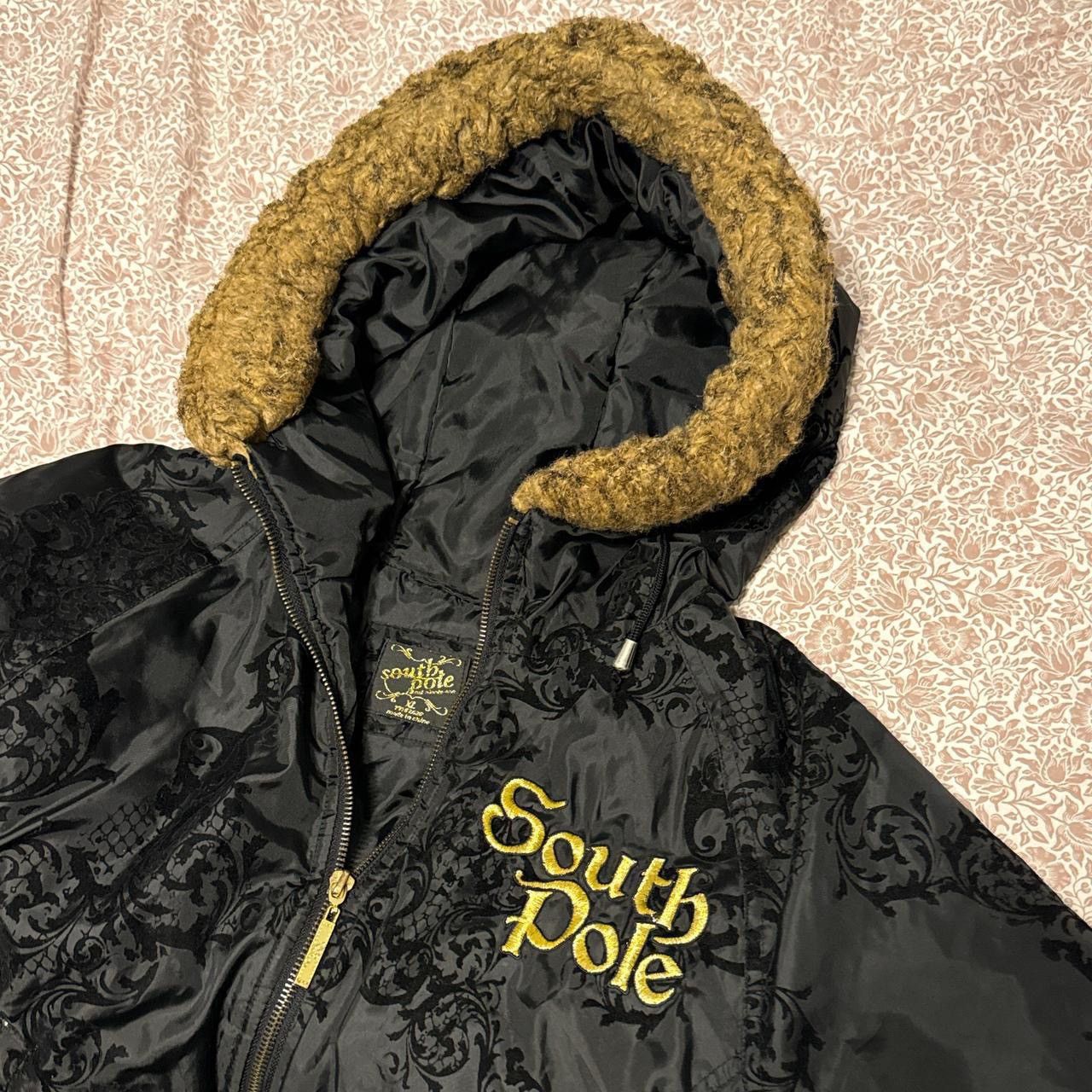 Southpole Y2K Southpole Fur satin Hooded bomber jacket size Medium Size M / US 6-8 / IT 42-44 - 5 Thumbnail