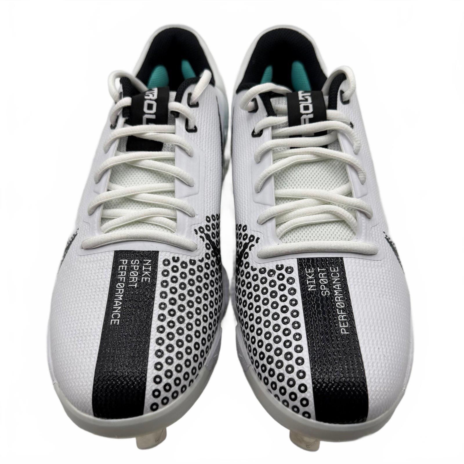Nike Nike Force Zoom Trout 7 Pro Metal Baseball Cleats White Size ONE SIZE - 2 Thumbnail