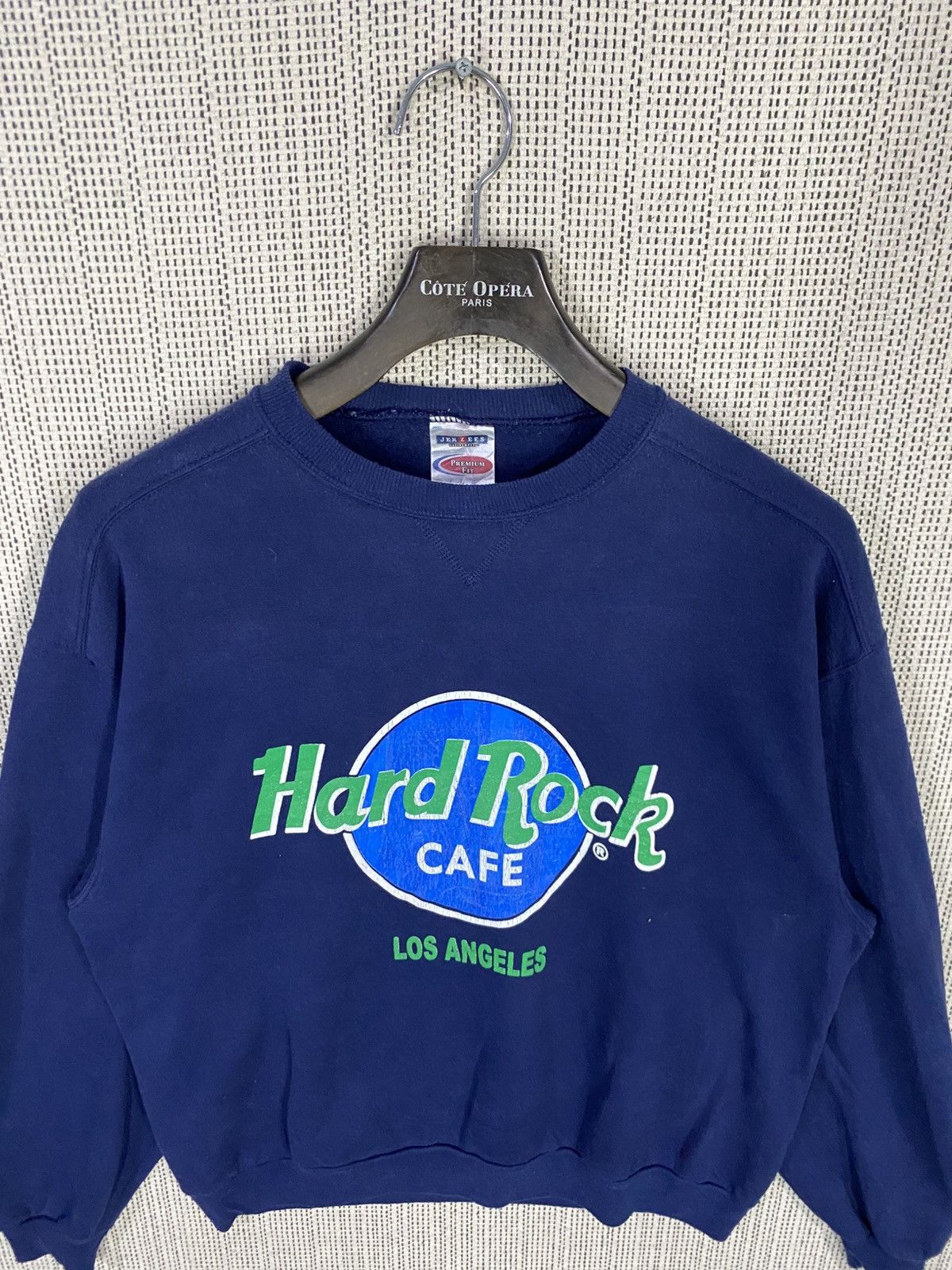 Hard Rock Cafe Vintage 90s hard rock cafe los angeles sweatshirt crewneck Size US L / EU 52-54 / 3 - 6 Thumbnail