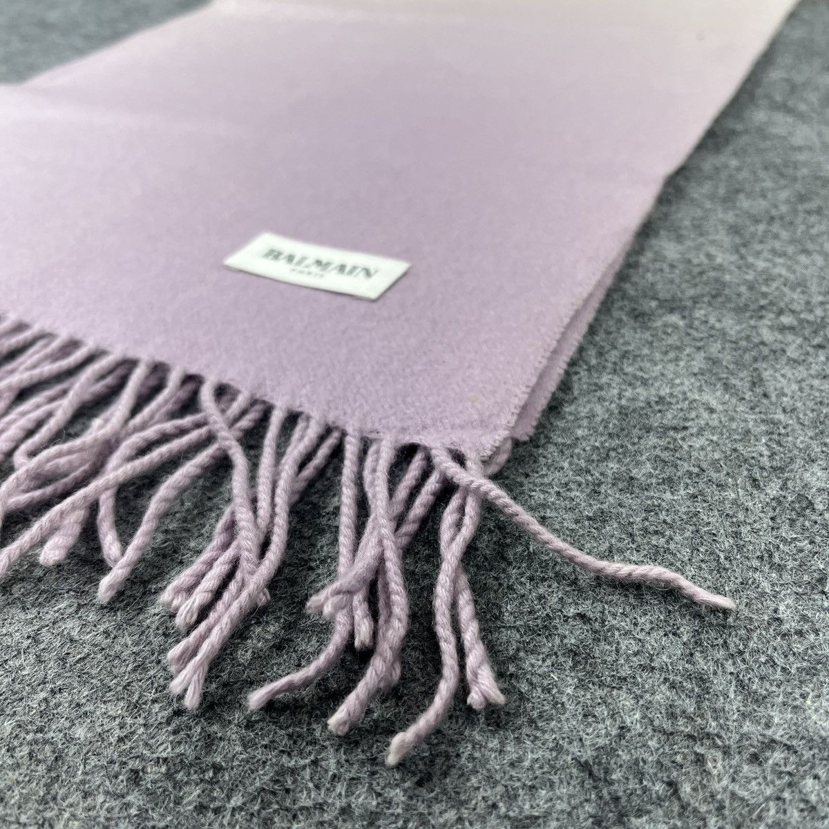 Vintage Vintage Balmain Scarf / Muffler / Neckwear K009 Size ONE SIZE - 12 Thumbnail