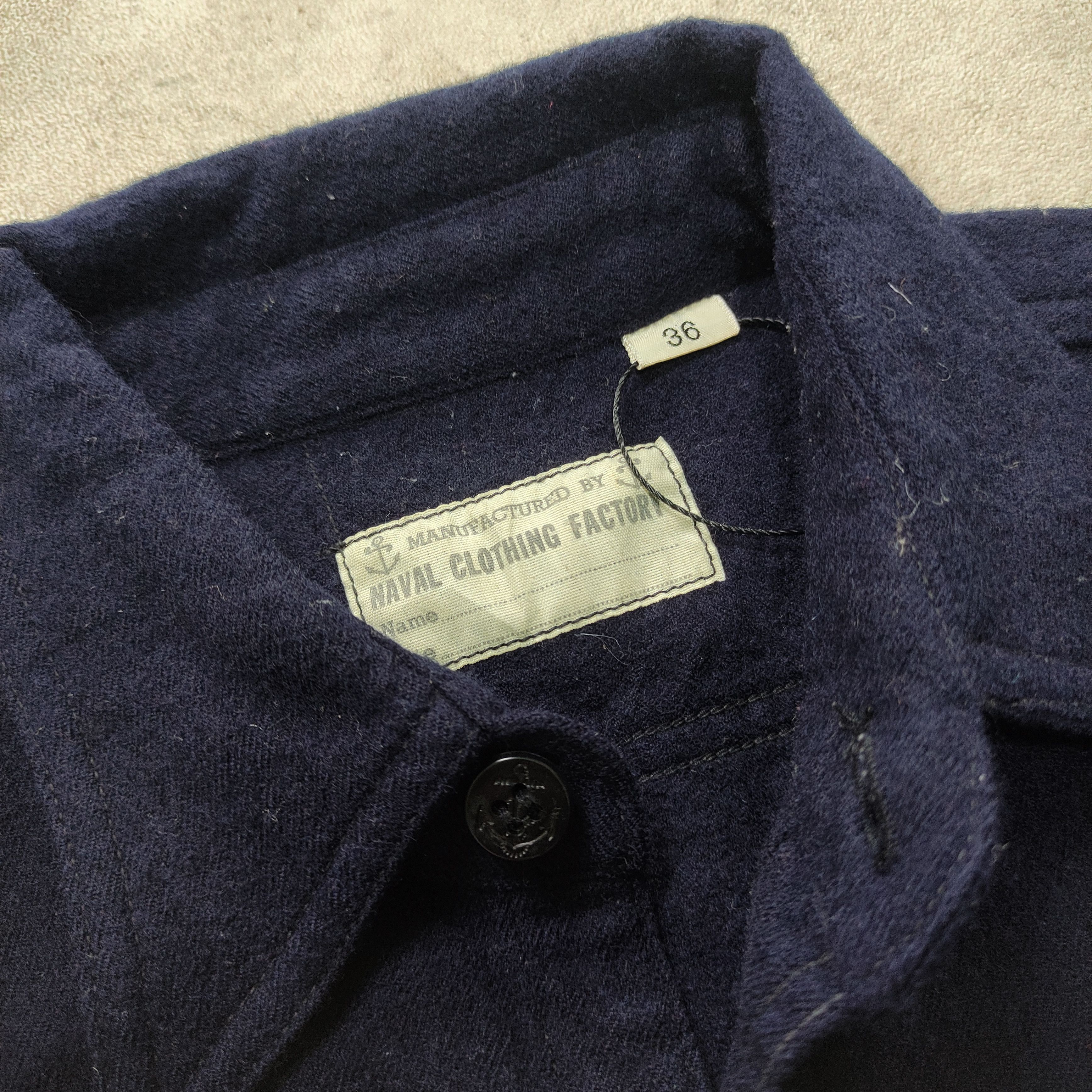Buzz Rickson's Buzz Rickson's Wool Shirt USN Military Size US S / EU 44-46 / 1 - 7 Thumbnail