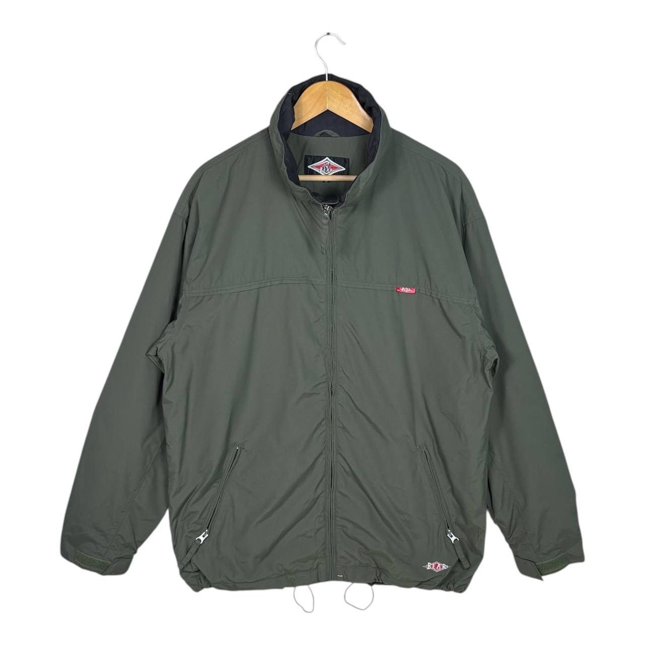 Japanese Brand Vintage Bear Light Jacket Army Green Size US L / EU 52-54 / 3 - 1 Thumbnail