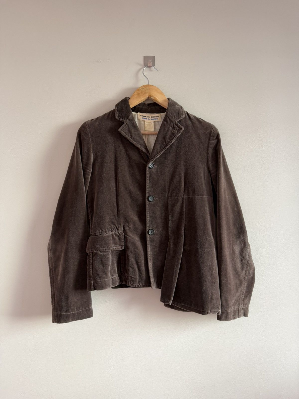 Comme des Garcons Comme des Garçons Asymmetric Vintage Blazer Jacket Size S / US 4 / IT 40 - 1 Thumbnail
