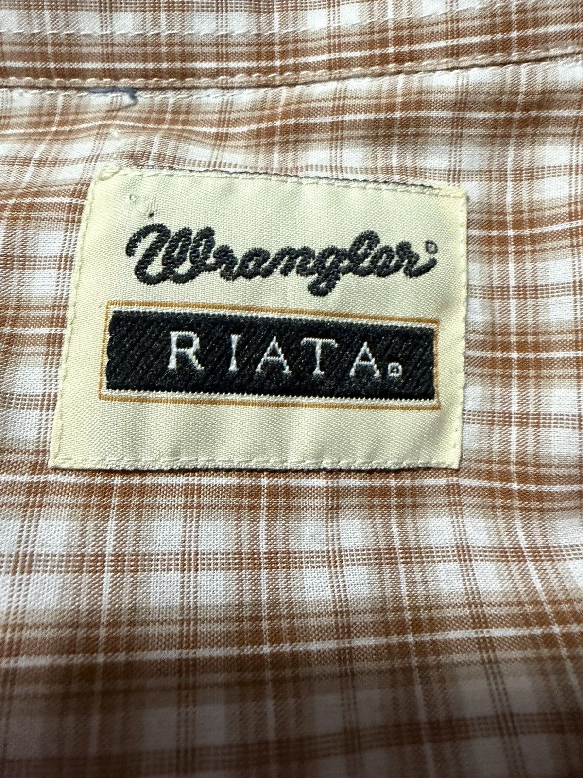 Wrangler Wrangler Riata Plaid Western Button Down Shirt Large. Size US L / EU 52-54 / 3 - 6 Thumbnail
