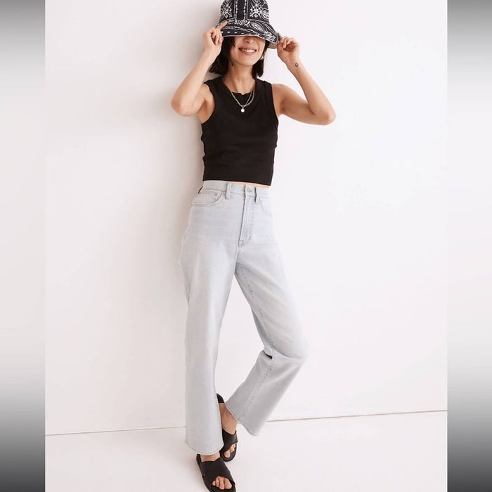 The Perfect Vintage Straight Jean in Lunar Wash